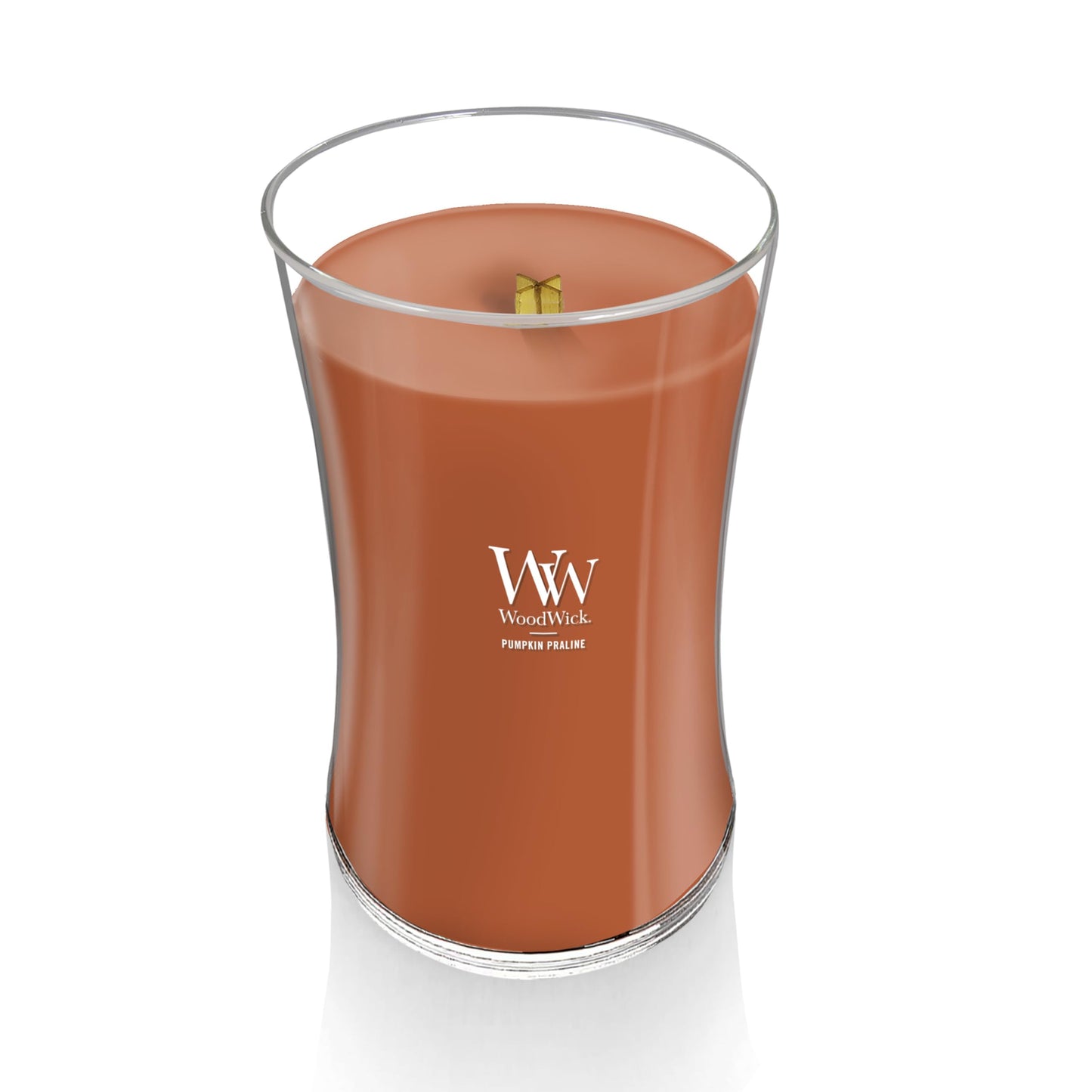 WoodWick Cinnamon Chai Holiday Candle Gifts for Women and Men, 9.7 oz Medium Hourglass Candle with Crackling Wick jlhbookstore.store