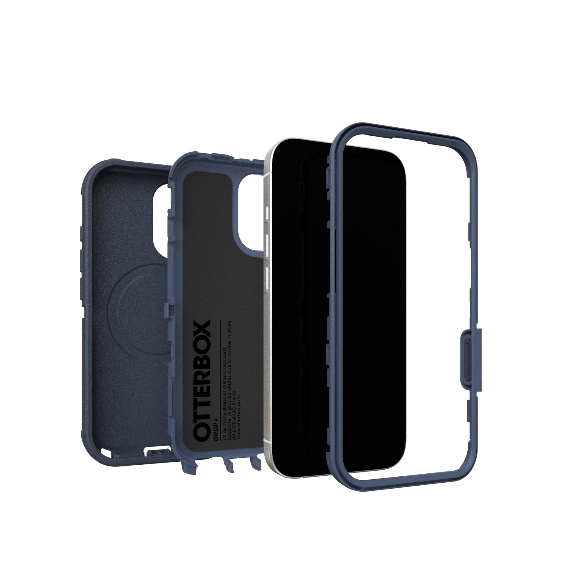 OtterBox iPhone 17 Pro Max Defender Pro Series Case - Black - Tough, Rugged & Durable iPhone Case, Snaps on MagSafe jlhbookstore.store