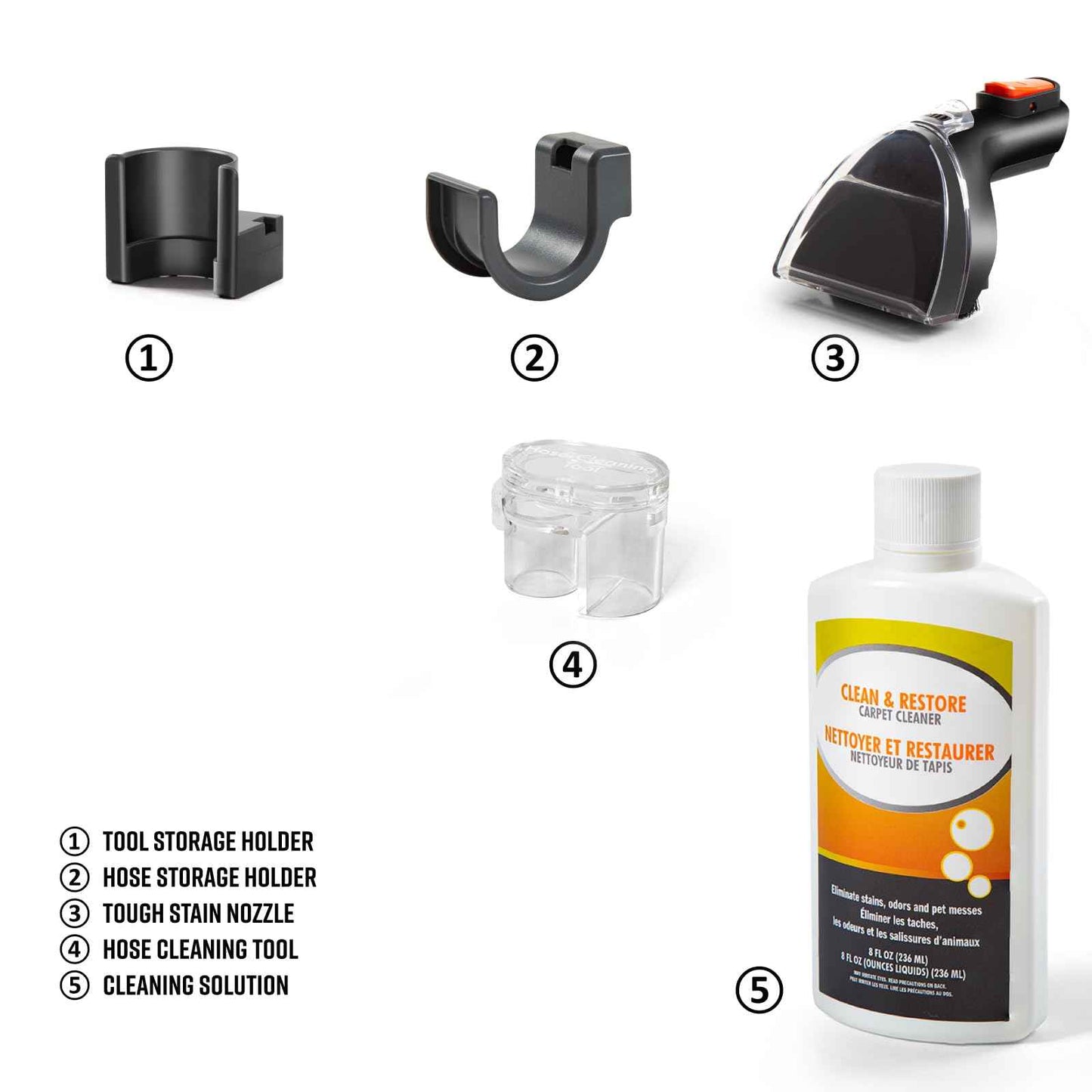 Armor All SCC301 0901 Upholstery & Carpet Cleaner, Car and Auto Detailer with Tools for Pets, Area Rugs and Couches