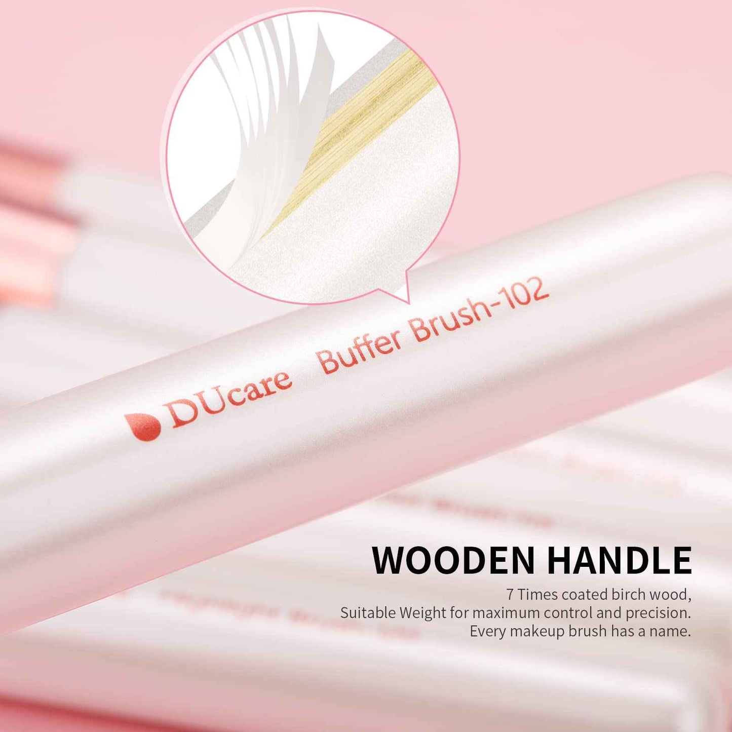 DUcare Professional Makeup Brushes Set 27Pcs Makeup Brush Set Premium Synthetic Kabuki Foundation Blending Face Powder Blush Concealers Eye Shadows Brushes