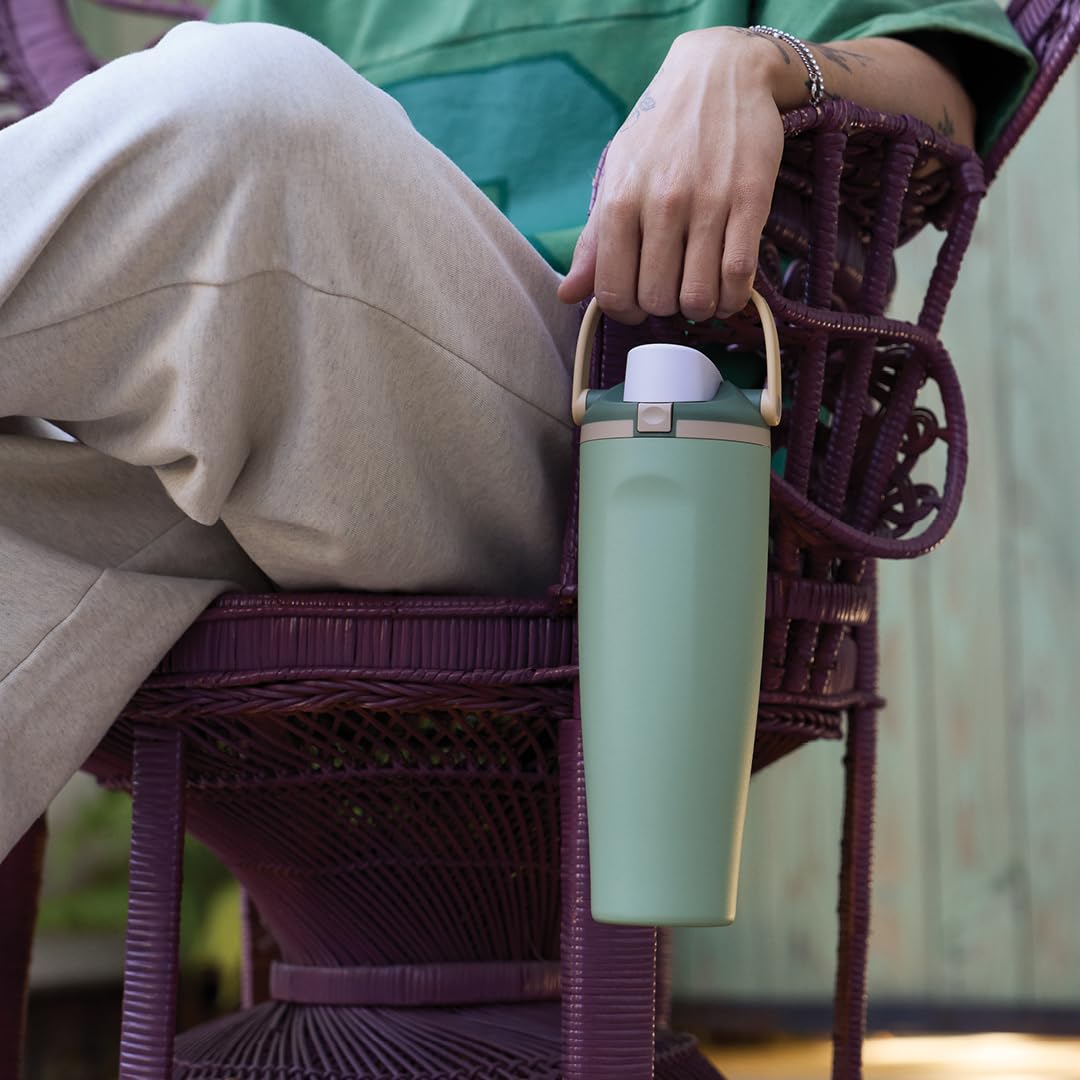 Owala FreeSip Sway Insulated Stainless Steel Water Bottle with Two-Way Spout, Built-In Straw and Bucket Handle, Made for Travel, School, and Sports, 40oz, BPA Free, Leak Proof, Off Road jlhbookstore.store