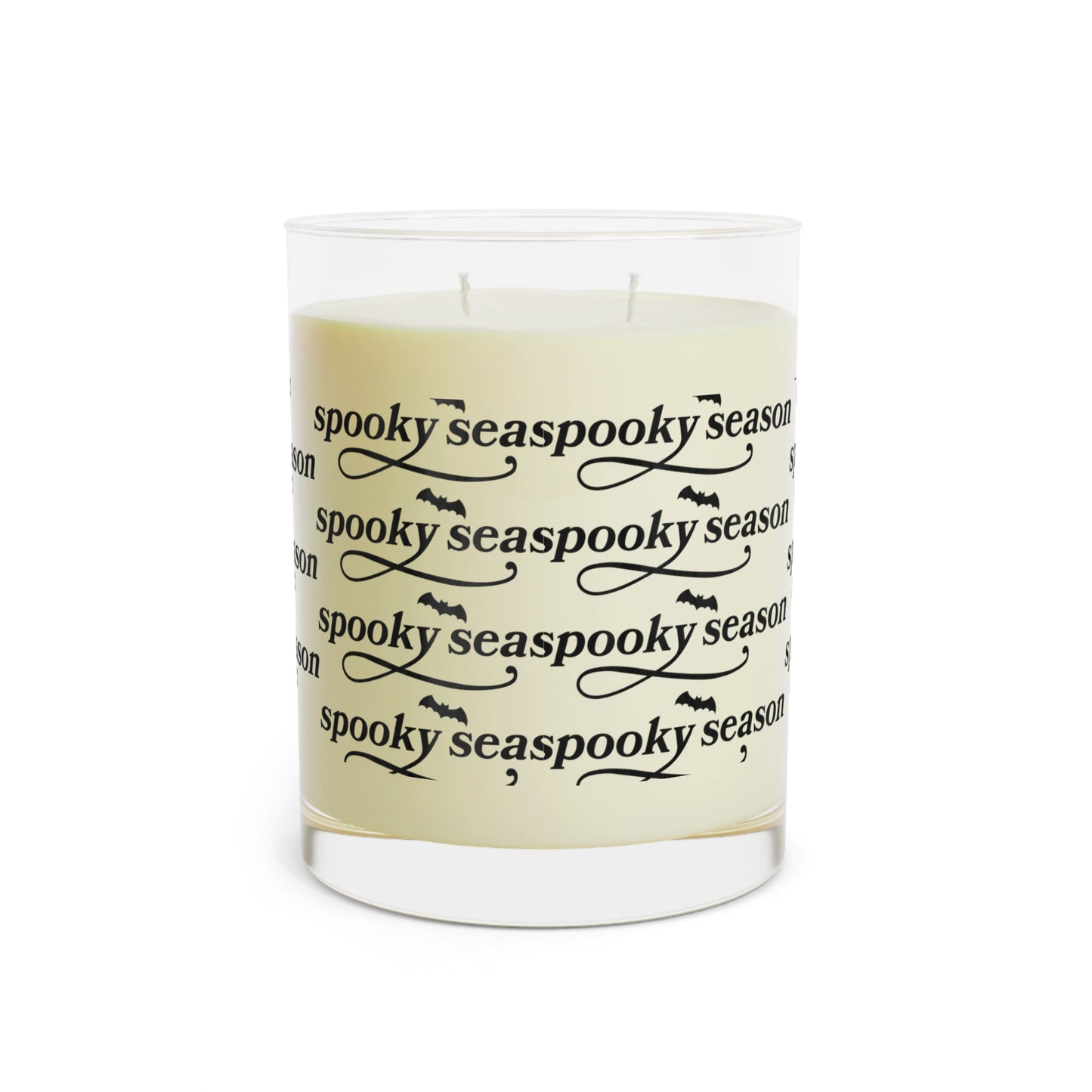 Spooky Season Scented Candle - Full Glass, 11oz