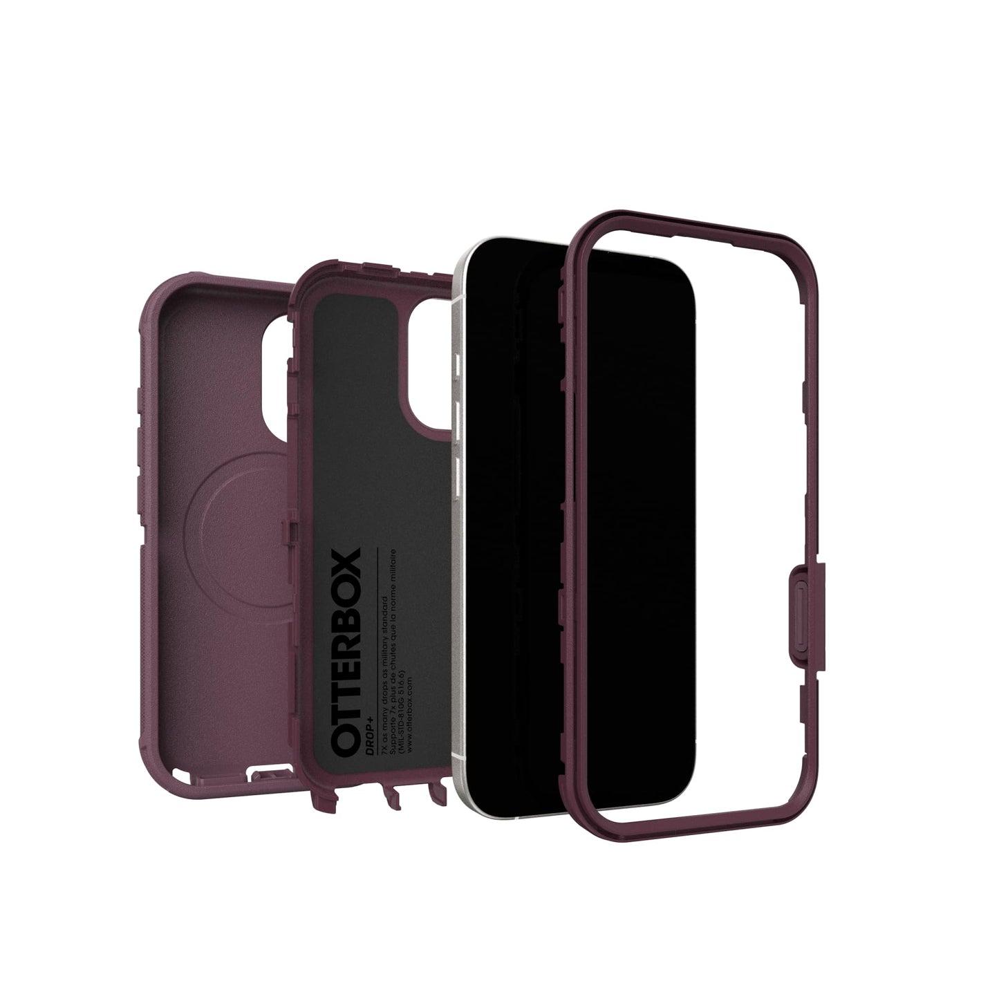 OtterBox iPhone 17 Pro Max Defender Pro Series Case - Black - Tough, Rugged & Durable iPhone Case, Snaps on MagSafe jlhbookstore.store