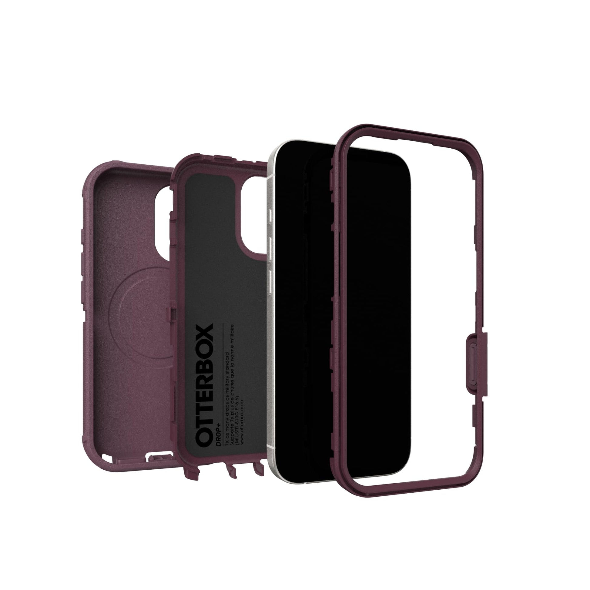 OtterBox iPhone 17 Pro Max Defender Pro Series Case - Black - Tough, Rugged & Durable iPhone Case, Snaps on MagSafe jlhbookstore.store