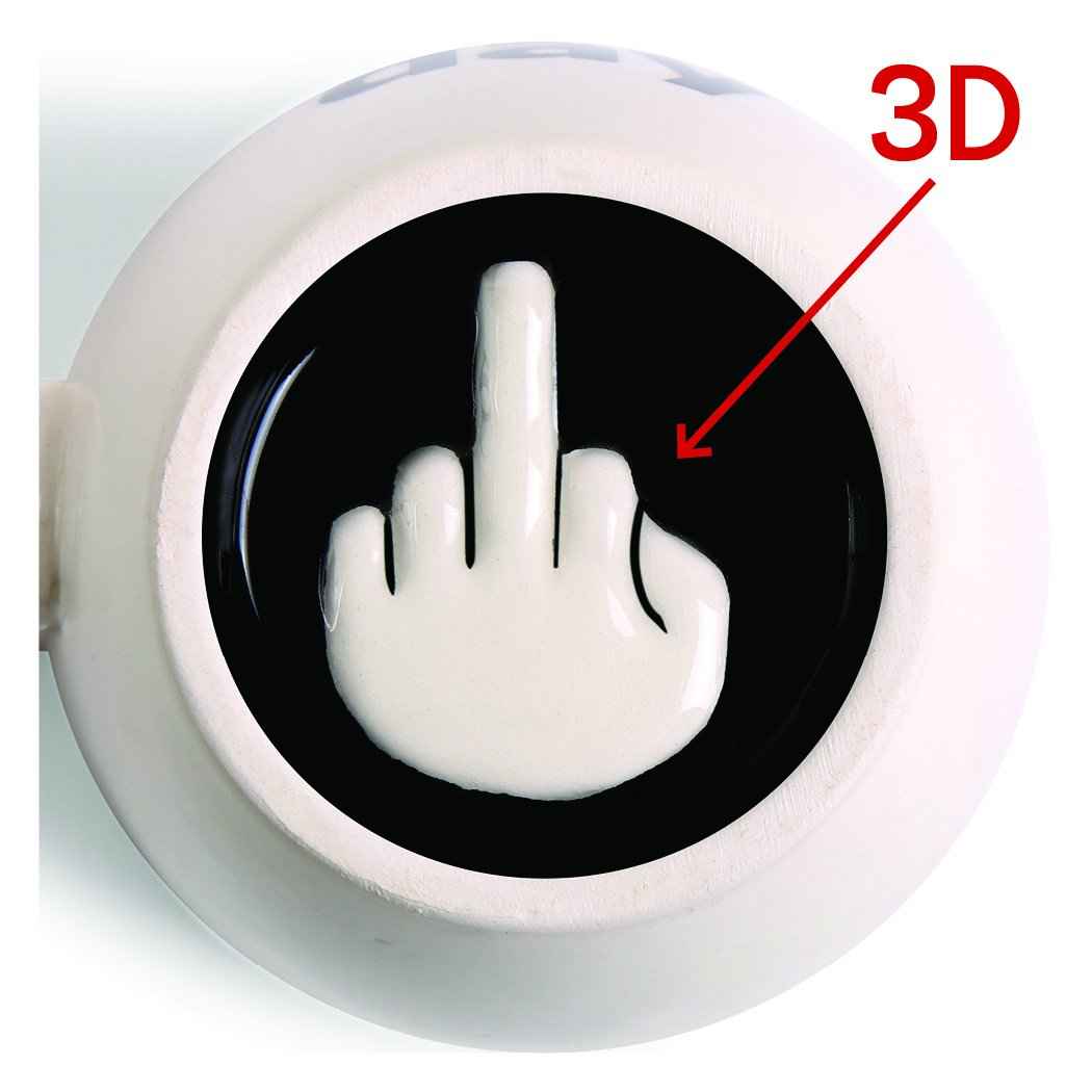 Decodyne Funny Coffee Mug, Gag White Elephant Gifts for Adults and Coworkers - Perfect for Bachelorette Parties, Christmas, and Novelty Gifts, 14 Ounce (Black)