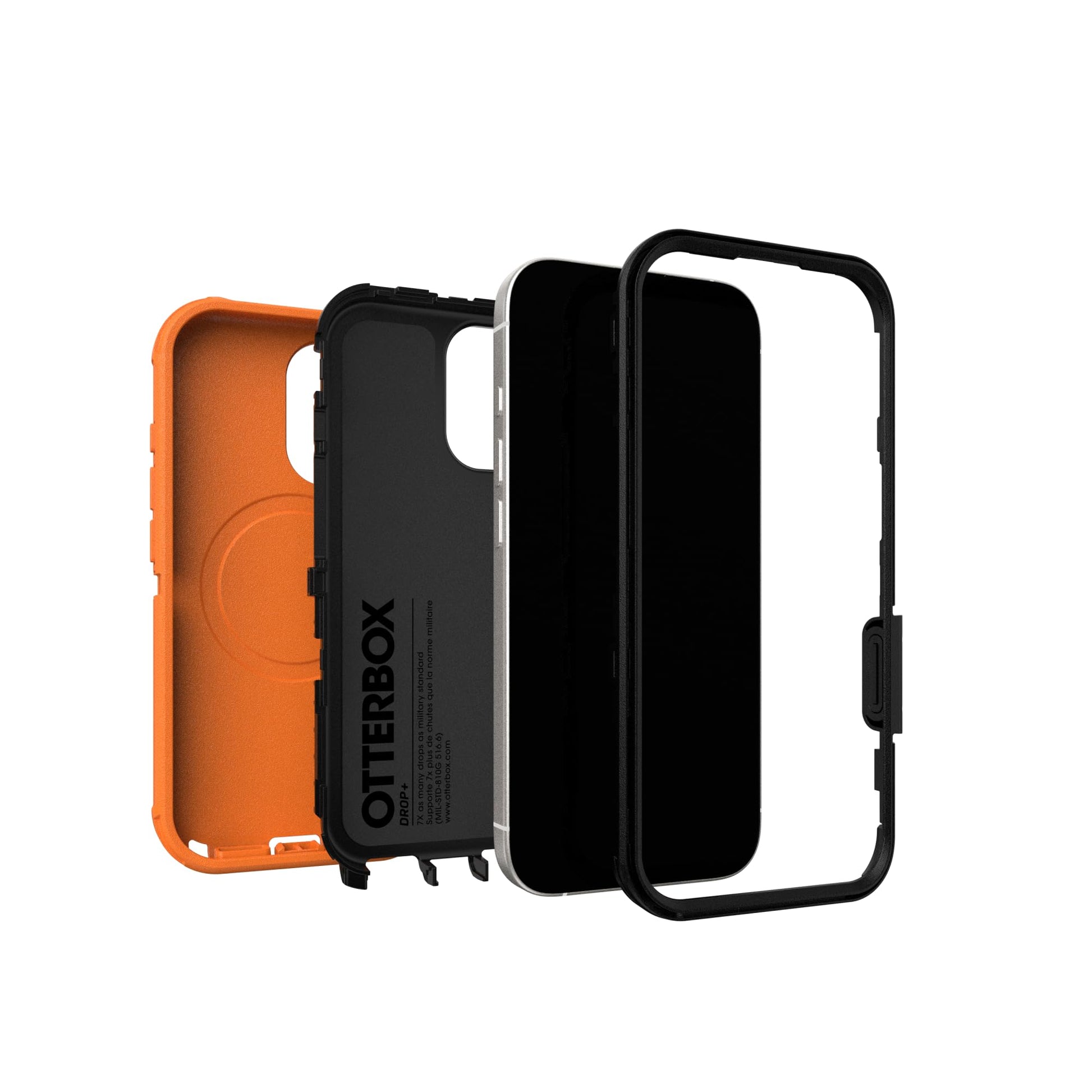 OtterBox iPhone 17 Pro Max Defender Pro Series Case - Black - Tough, Rugged & Durable iPhone Case, Snaps on MagSafe jlhbookstore.store
