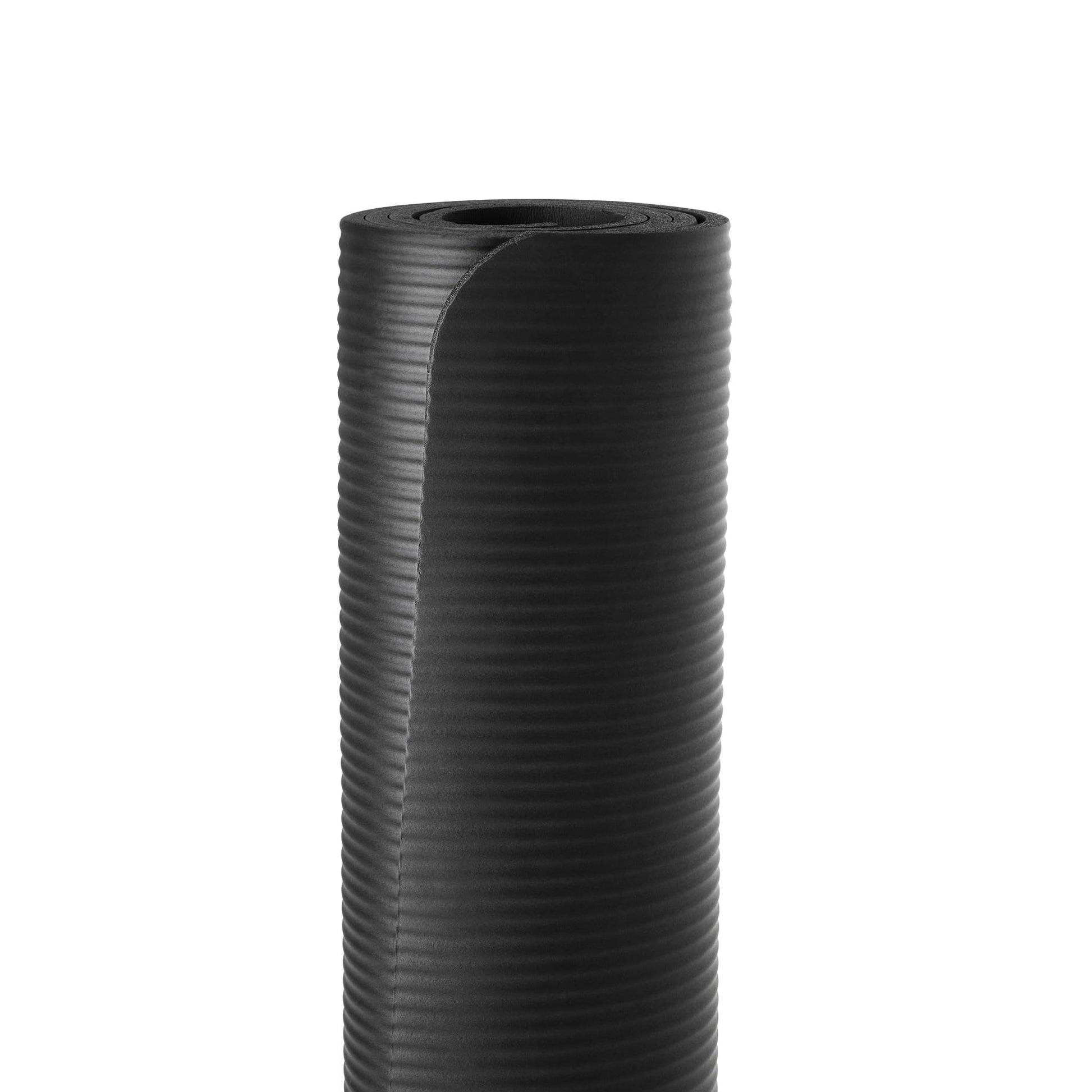 Amazon Basics 1/2 Inch Extra Thick Exercise Yoga Mat with Carrying Strap, Cushioned Support, for Fitness and Gym Workouts jlhbookstore.store