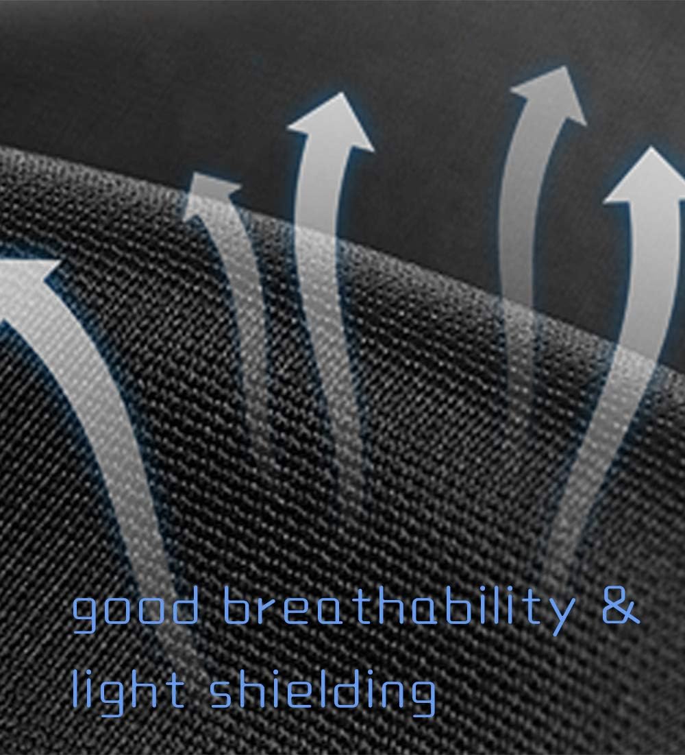 Universal Bird Cage Cover(Black) Good Night Birdcage Cover Black-Out Birdcage Cover Durable Breathable Washable Material