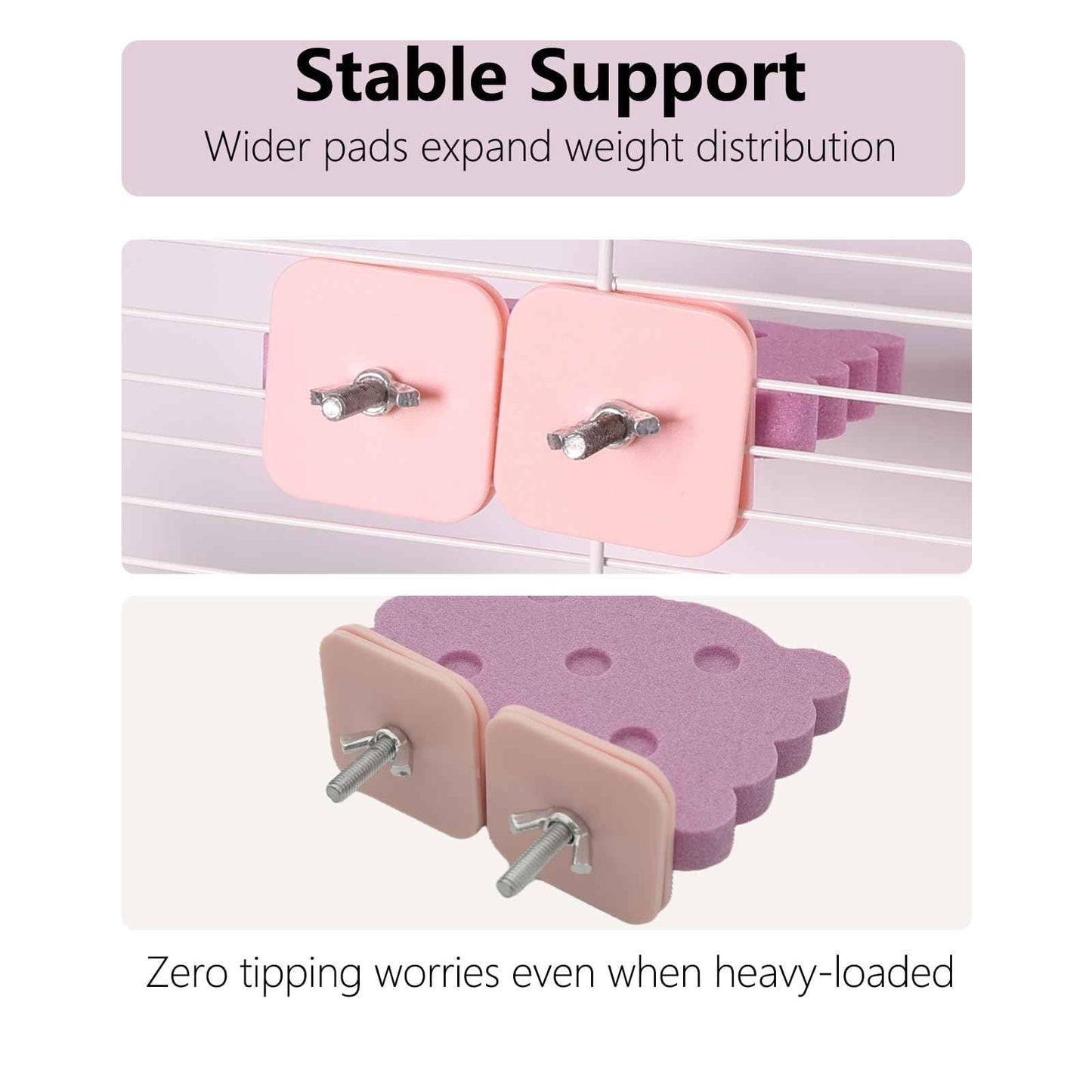 Bird Perch Stand for Parrots – Natural Ceramic Grinding Stick for Beak, A Safe, Non-Shedding Chewing and Claw-Trimming Perch for Parrots (Blue, Medium Size)