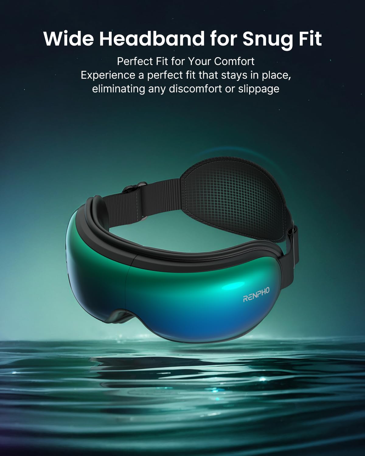 RENPHO Eyeris 1 Eye Massager with Heat, Christmas Birthday Gifts for Women Mom, FSA Eligible HSA Eye Mask for Migraine, Smart Sleep Mask for Dry Eyes Relax, Reduce Strain for Men Dad Her Him jlhbookstore.store