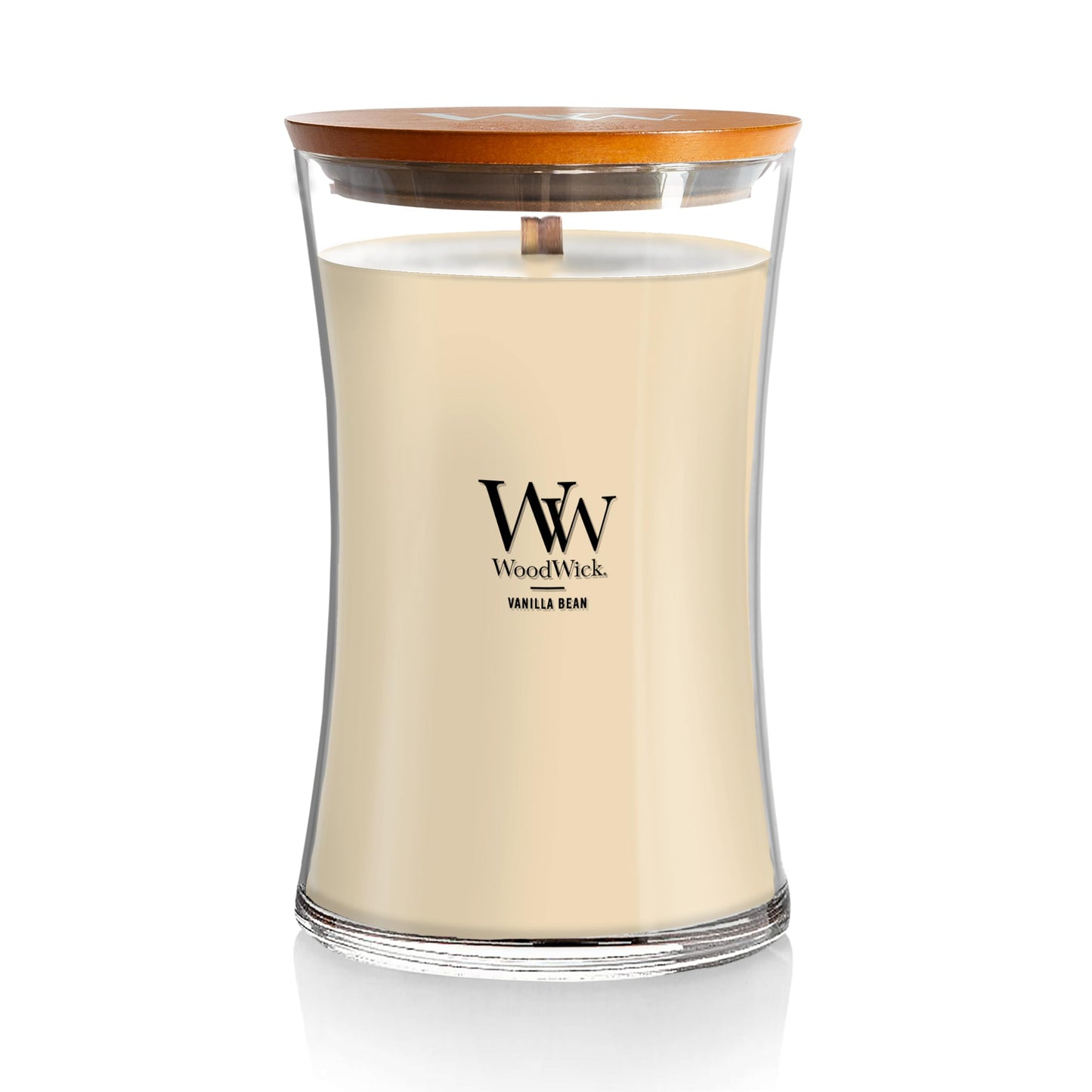 WoodWick Cinnamon Chai Holiday Candle Gifts for Women and Men, 9.7 oz Medium Hourglass Candle with Crackling Wick jlhbookstore.store