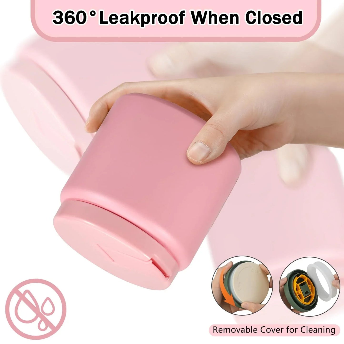 13.5oz Kids Jar for Hot Food, Insulated Vacuum Food Jar with Buckle Lid, Stainless Steel Wide Mouth Leak Proof Insulated Lunch Container for School Picnic Travel, Blue jlhbookstore.store