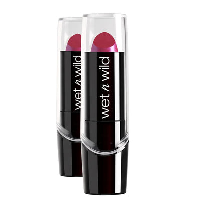 wet n wild Silk Finish Lipstick, Hydrating Rich Buildable Lip Color, Formulated with Vitamins A,E, & Macadamia for Ultimate Hydration, Cruelty-Free & Vegan - Blind Date