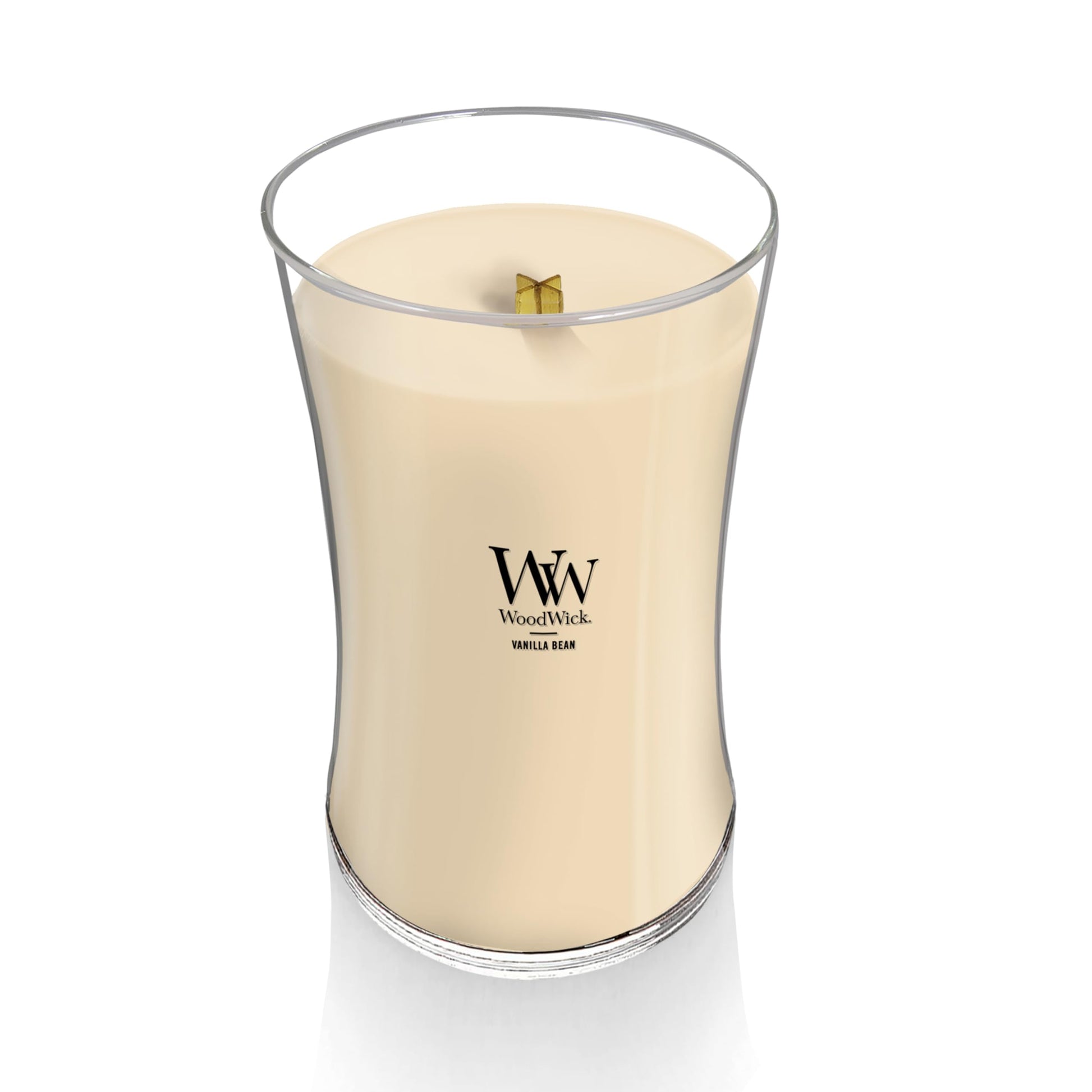 WoodWick Cinnamon Chai Holiday Candle Gifts for Women and Men, 9.7 oz Medium Hourglass Candle with Crackling Wick jlhbookstore.store