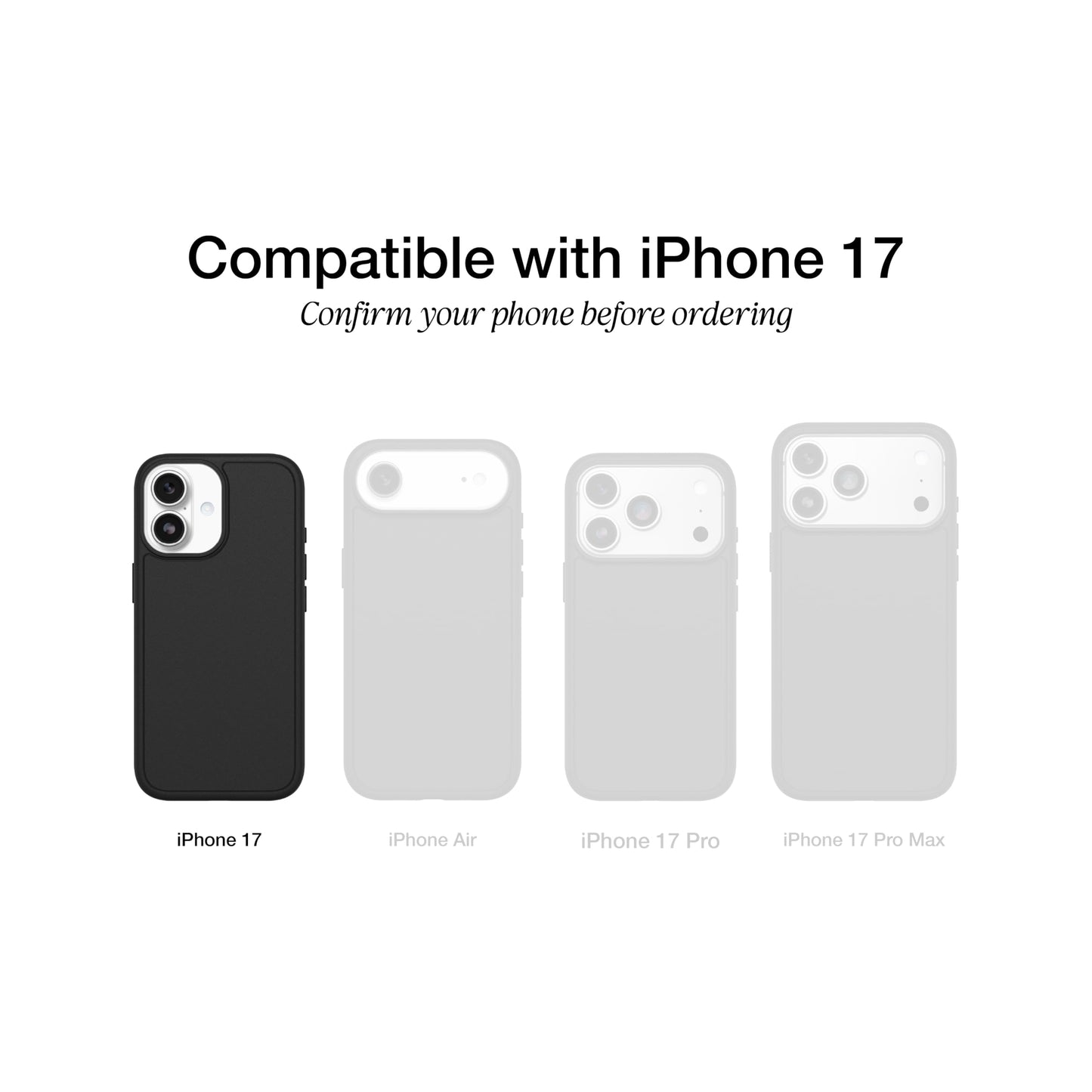 OtterBox iPhone 17 Pro Max Defender Pro Series Case - Black - Tough, Rugged & Durable iPhone Case, Snaps on MagSafe jlhbookstore.store