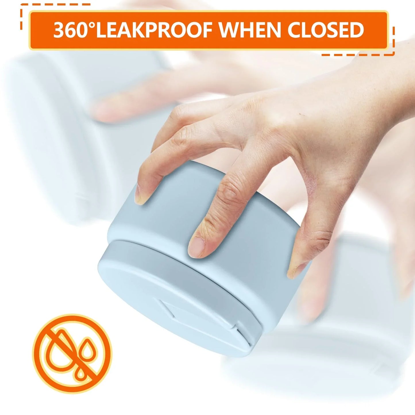 13.5oz Kids Jar for Hot Food, Insulated Vacuum Food Jar with Buckle Lid, Stainless Steel Wide Mouth Leak Proof Insulated Lunch Container for School Picnic Travel, Blue - Jlhbookstore.store