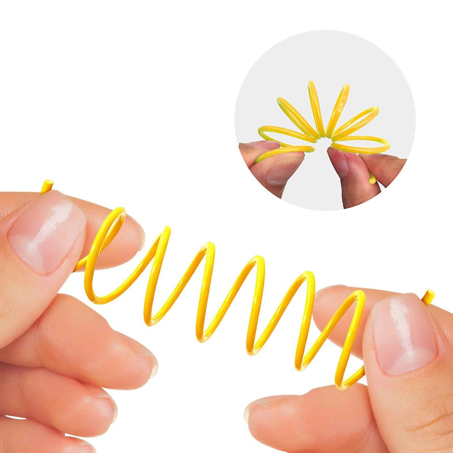 Cat Toys for Indoor Cats - 34 Packs Interactive Set with Colorful Springs, Mouse Toy, Catnip Ropes, Balls, Bells, and Sisal Ball for Kittens