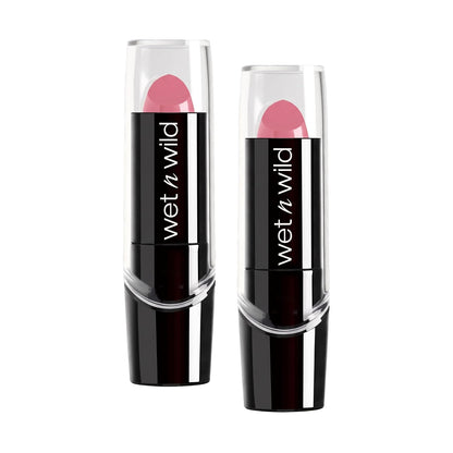 wet n wild Silk Finish Lipstick, Hydrating Rich Buildable Lip Color, Formulated with Vitamins A,E, & Macadamia for Ultimate Hydration, Cruelty-Free & Vegan - Blind Date