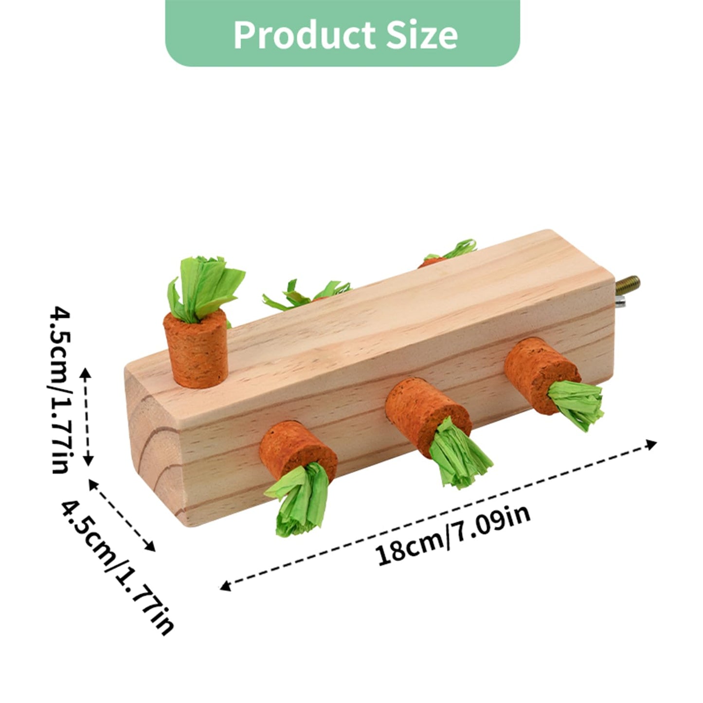 Bird toys & Bird Perch, Bird Wooden Block Chewing Toy Parrot Foraging & Puzzle Toys Bird Cage Accessories for Conures Parakeets Cockatiels Lovebirds African Grey Macaws (Revolving Christmas Tree)