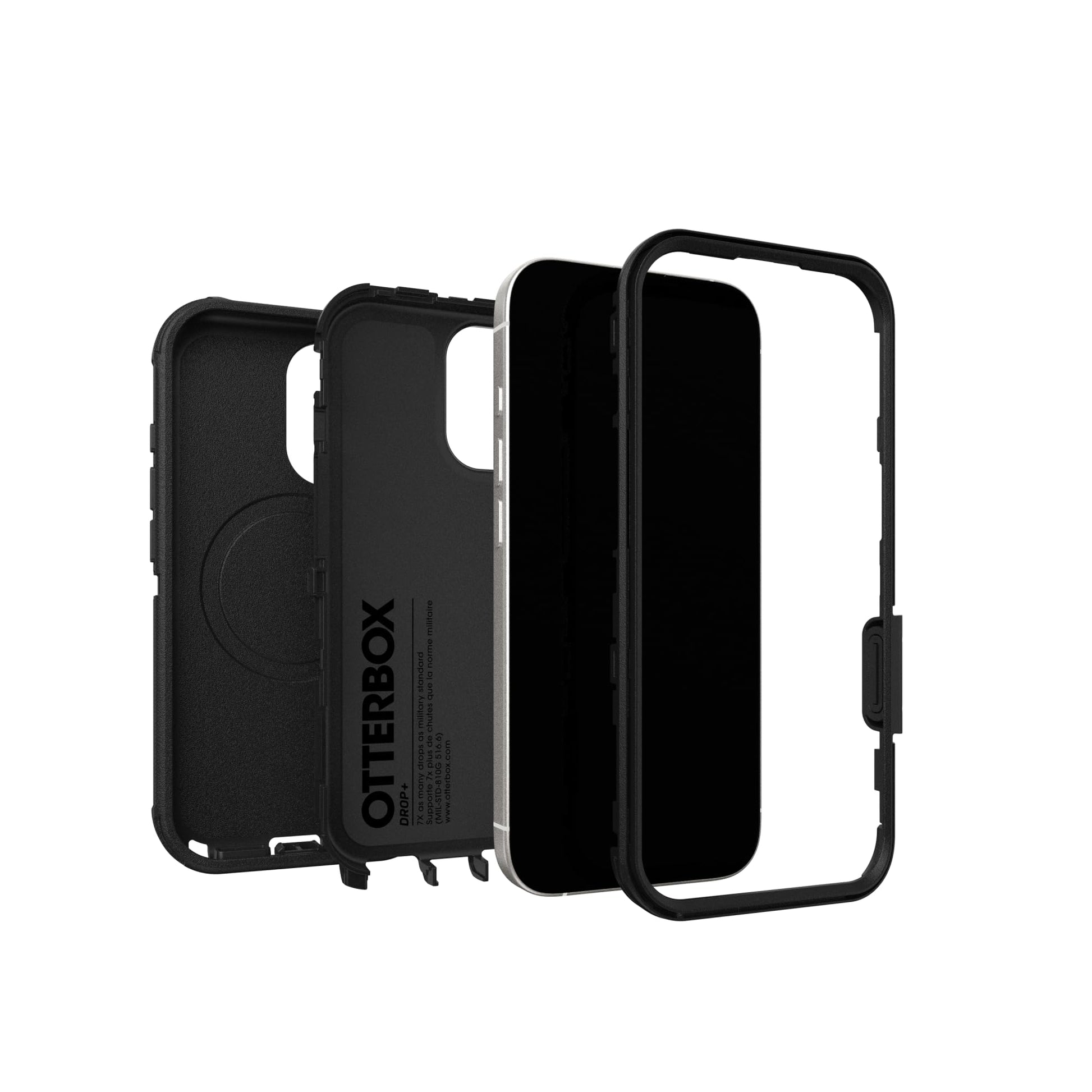 OtterBox iPhone 17 Pro Max Defender Pro Series Case - Black - Tough, Rugged & Durable iPhone Case, Snaps on MagSafe jlhbookstore.store