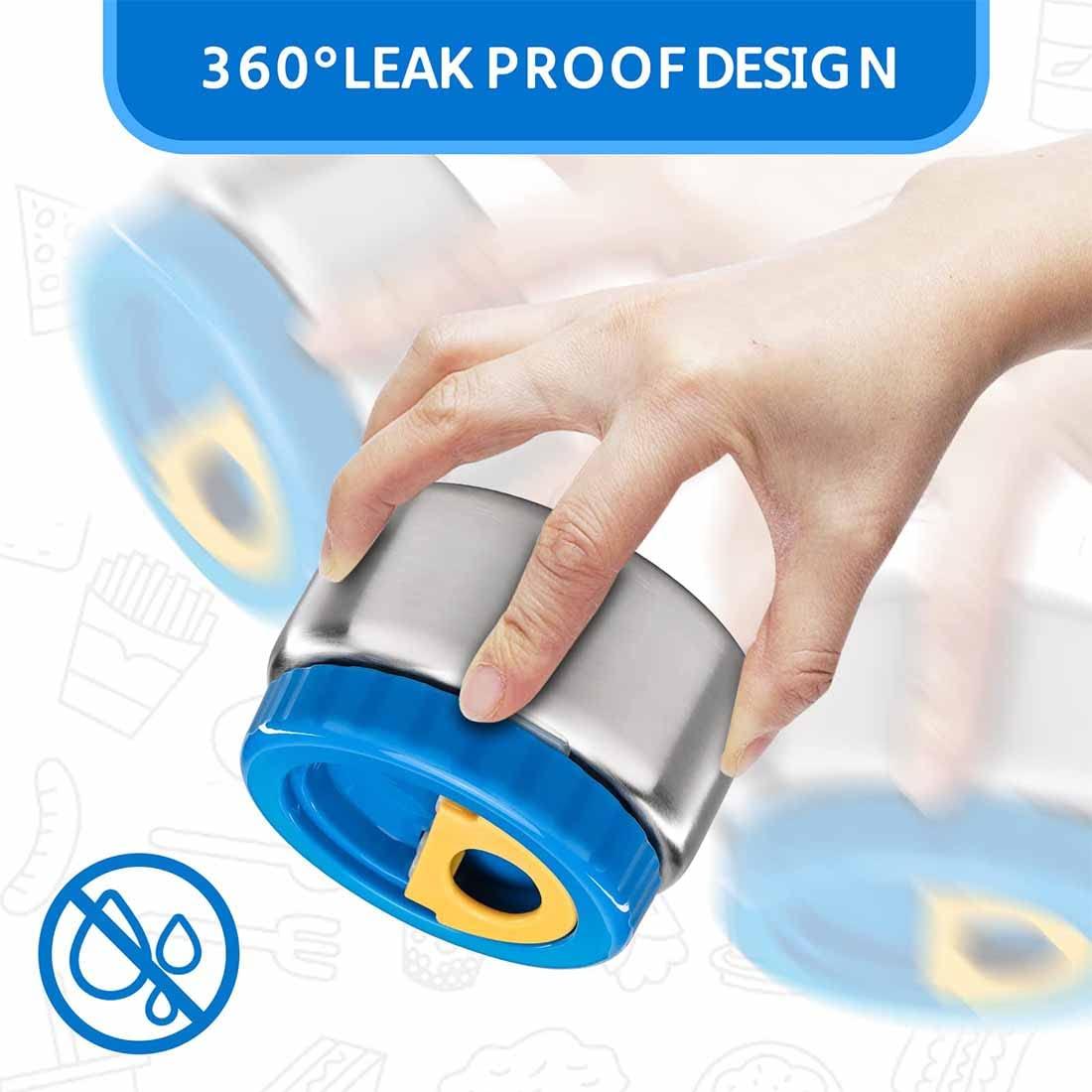 MAISON HUIS 8oz Soup Thermo Wide Mouth Vacuum Insulated Thermo Jar, Leak Proof Stainless Steel Food Container for Hot&Cold Food Kids Lunch Soup for School Travel (Green) - Jlhbookstore.store