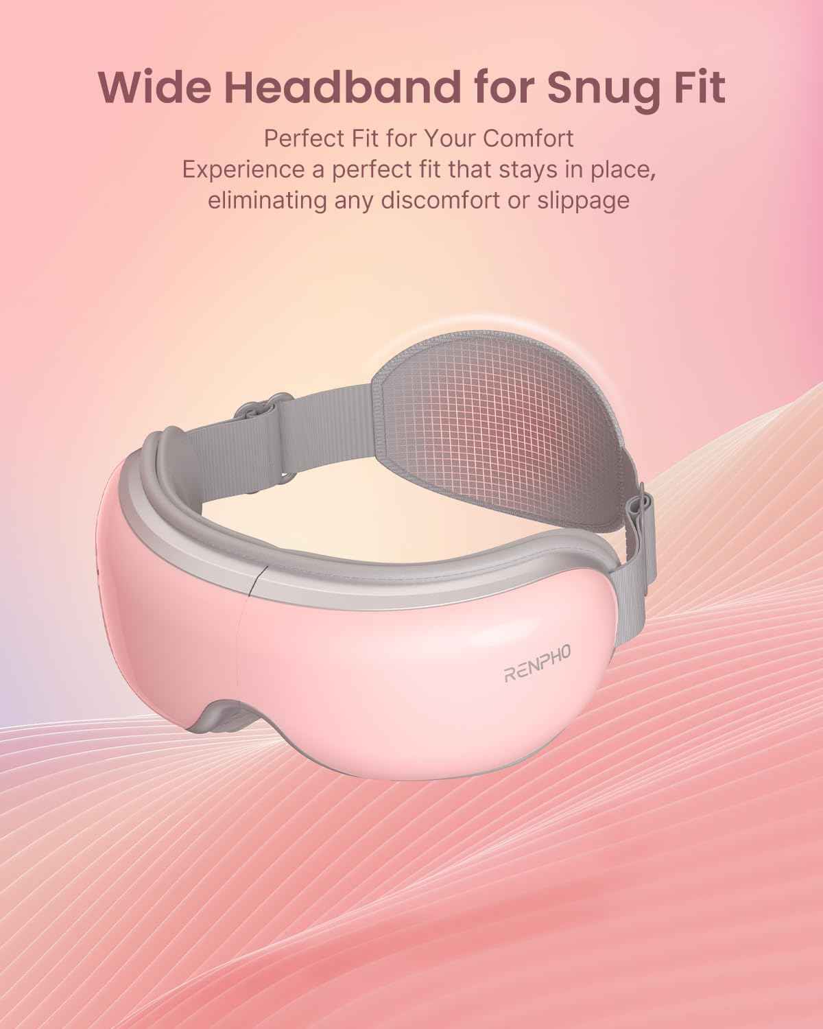 RENPHO Eyeris 1 Eye Massager with Heat, Christmas Birthday Gifts for Women Mom, FSA Eligible HSA Eye Mask for Migraine, Smart Sleep Mask for Dry Eyes Relax, Reduce Strain for Men Dad Her Him