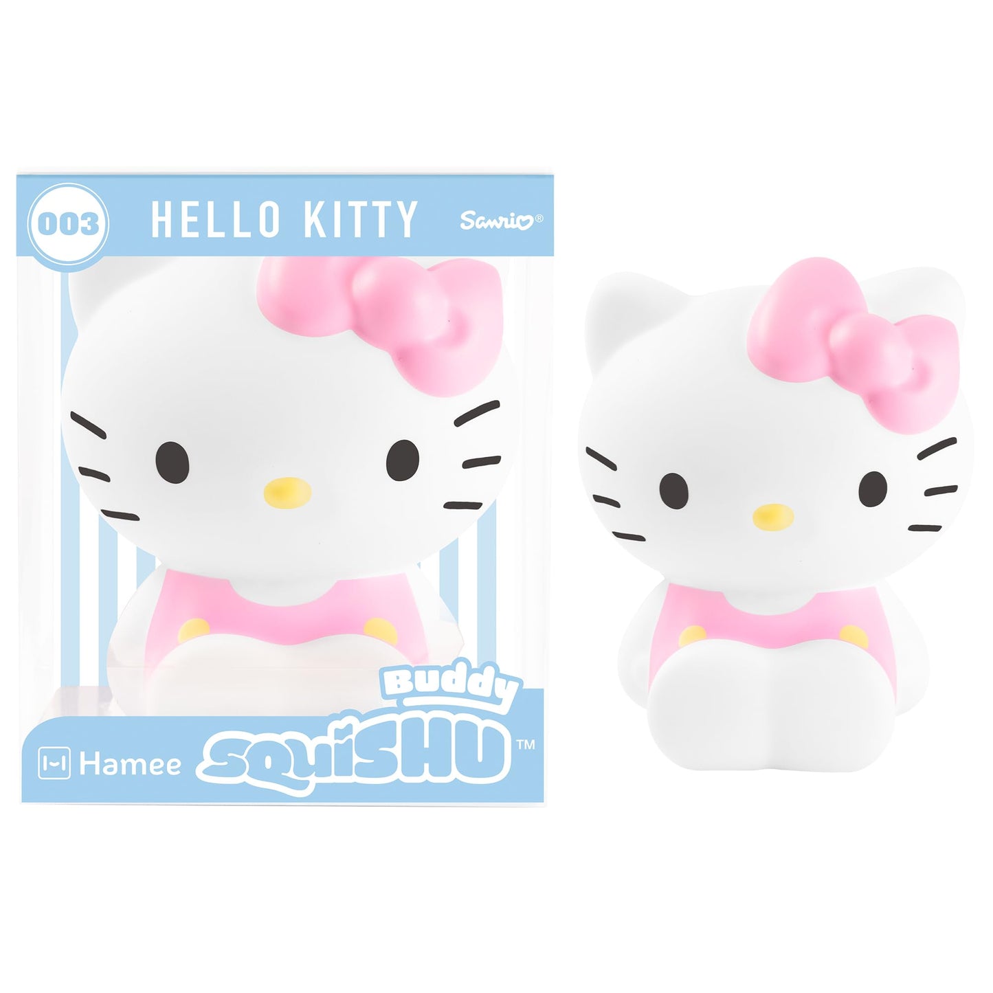 Hamee SquiSHU Buddy Hello Kitty and Friends Kuromi, Cute Birthday Gift, Official Merchandise, Toys for Kids & Adult, Model Jumbo Squishy for Collectors jlhbookstore.store