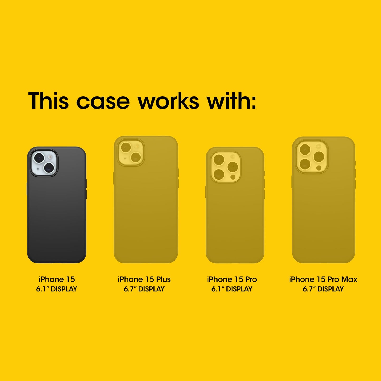 OtterBox iPhone 16e, 15, 14, & 13 Commuter Series Case - Crisp Denim (Blue), Slim & Tough, Pocket-Friendly, with Port Protection jlhbookstore.store