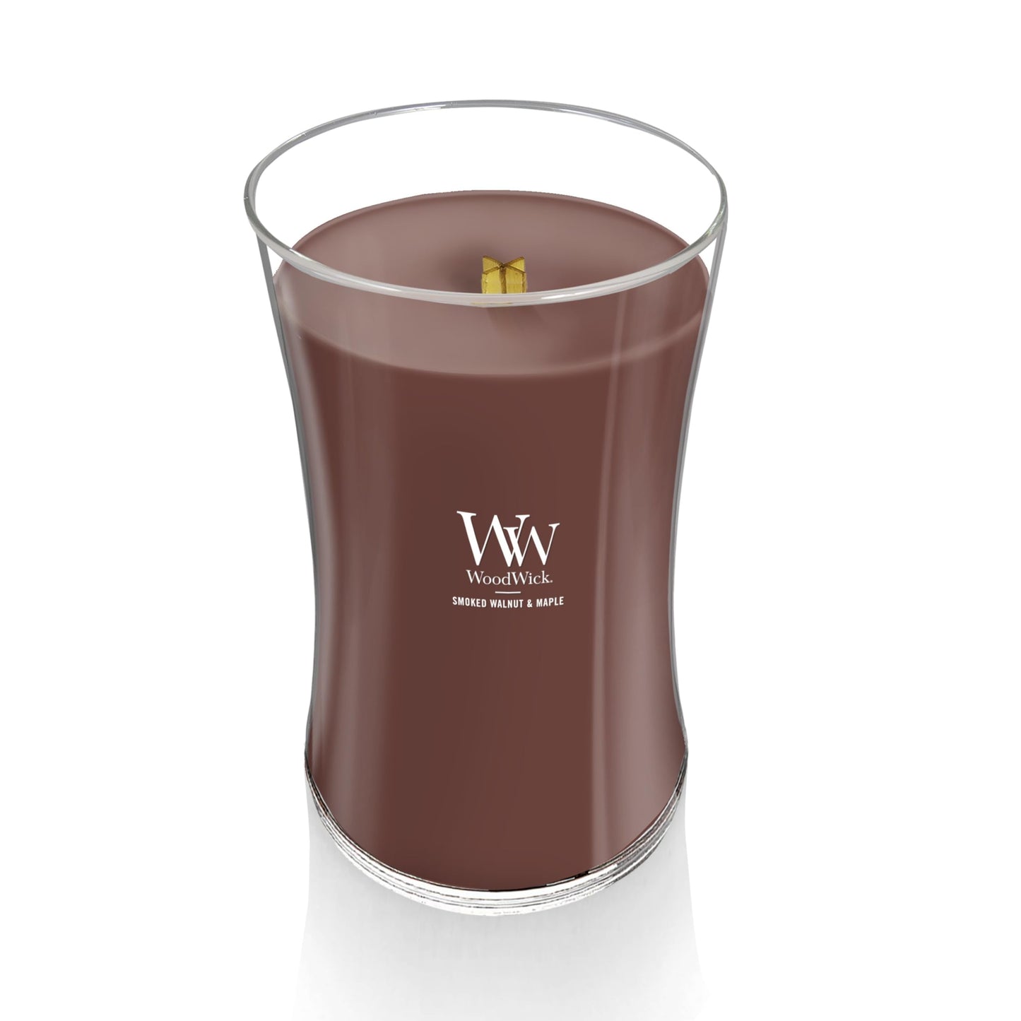 WoodWick Cinnamon Chai Holiday Candle Gifts for Women and Men, 9.7 oz Medium Hourglass Candle with Crackling Wick jlhbookstore.store