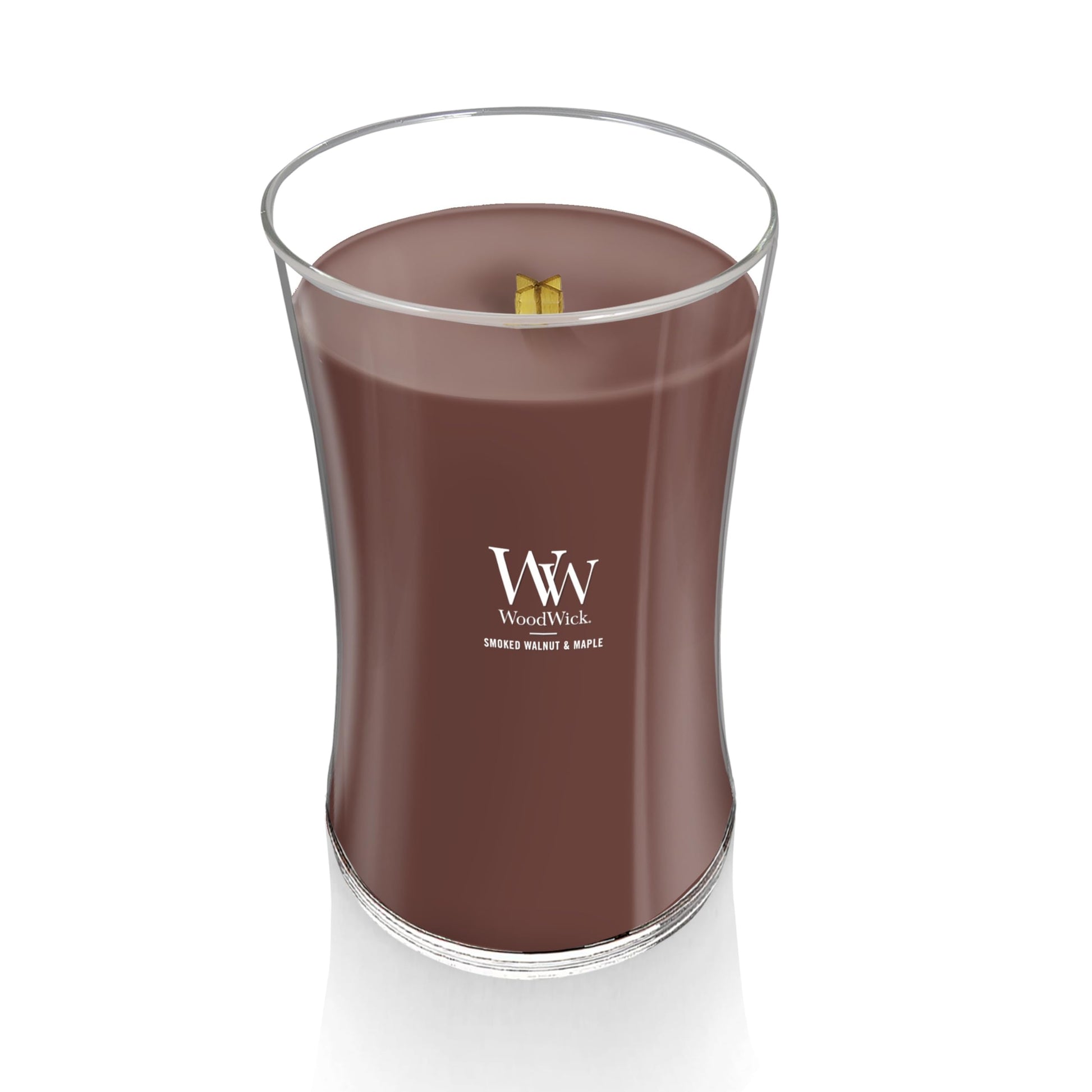 WoodWick Cinnamon Chai Holiday Candle Gifts for Women and Men, 9.7 oz Medium Hourglass Candle with Crackling Wick jlhbookstore.store
