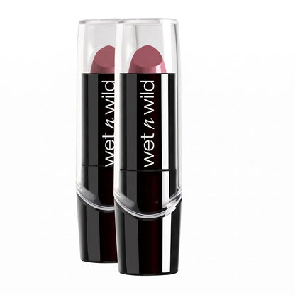 wet n wild Silk Finish Lipstick, Hydrating Rich Buildable Lip Color, Formulated with Vitamins A,E, & Macadamia for Ultimate Hydration, Cruelty-Free & Vegan - Blind Date