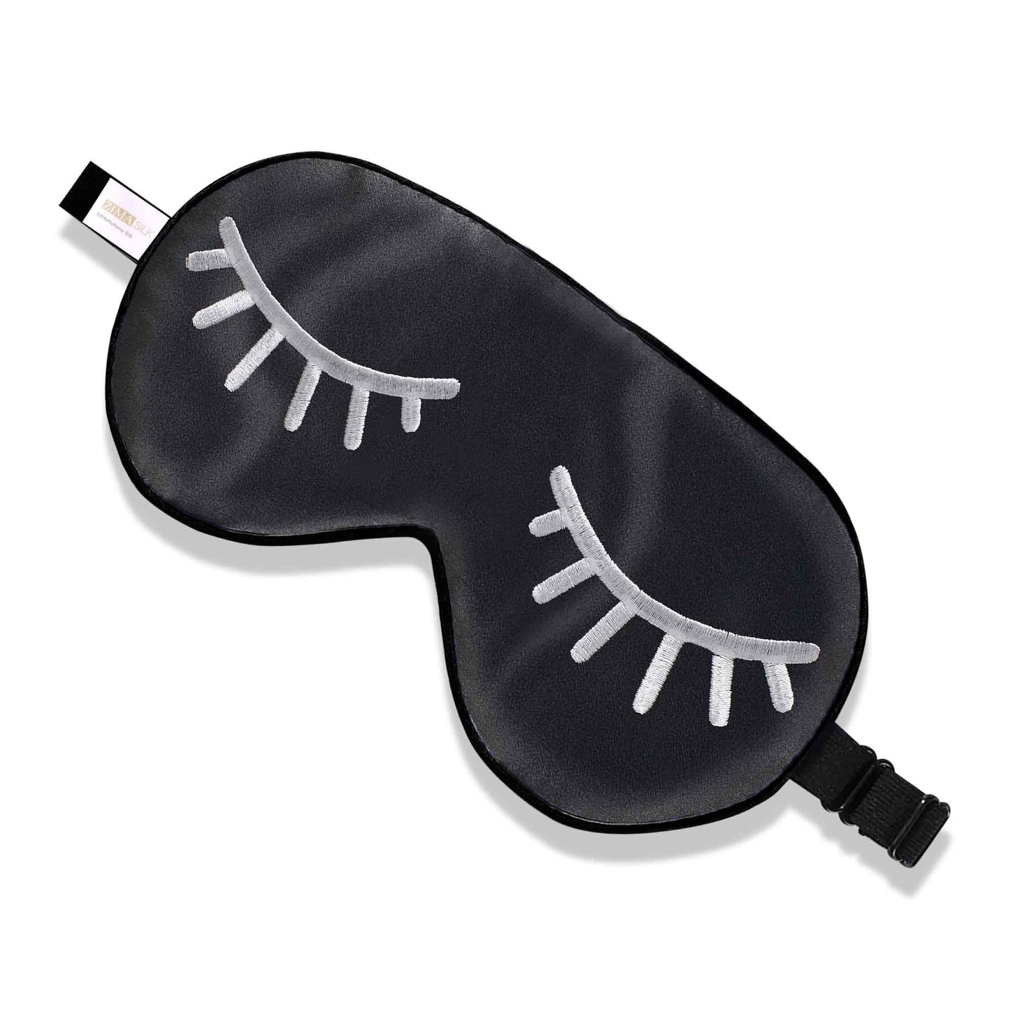 ZIMASILK 100% Mulberry Silk Sleep Mask with Adjustable Strap, Super-Smooth Soft Natural Silk Eye Mask for Sleep, Multiple Color Options(Navy Blue) jlhbookstore.store