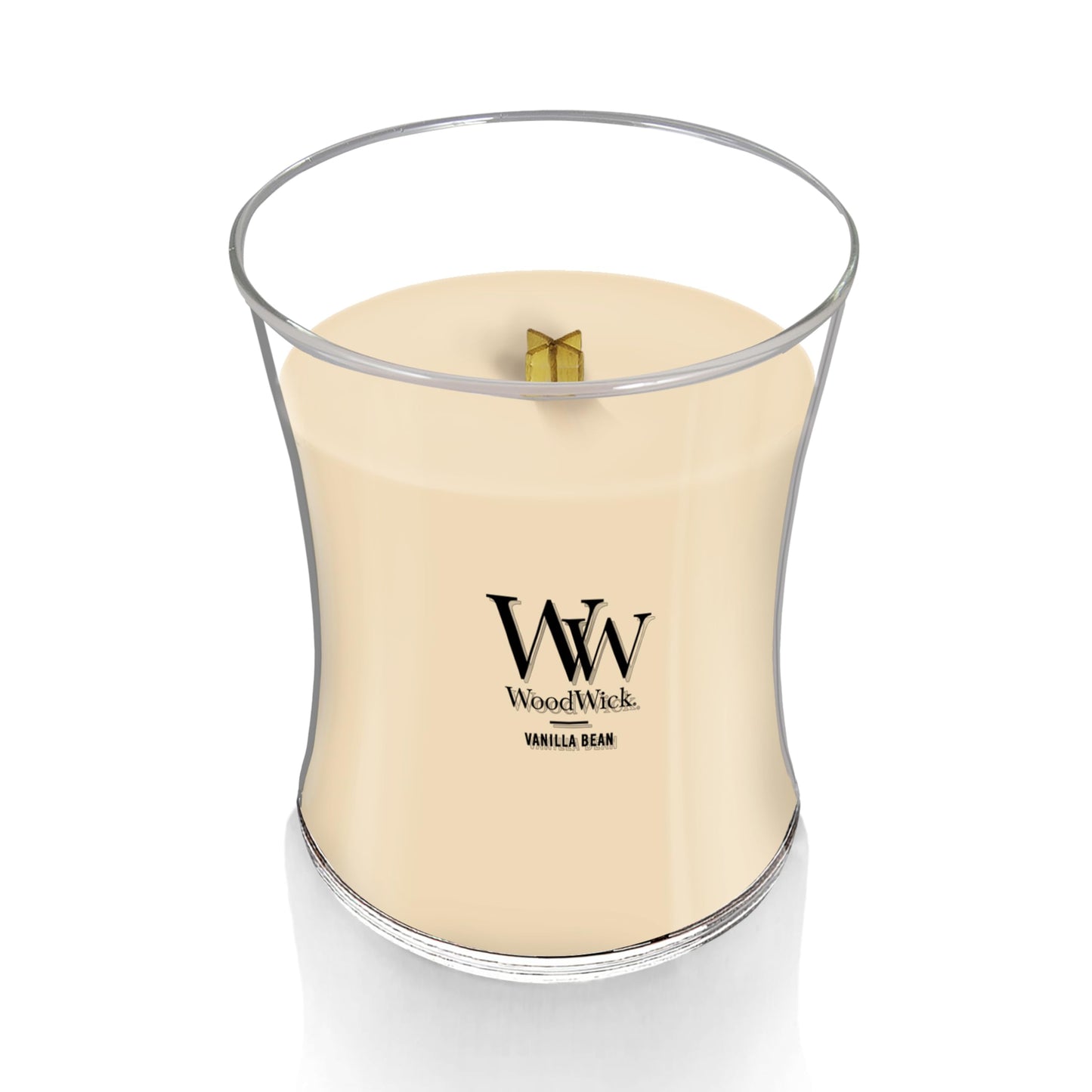 WoodWick Cinnamon Chai Holiday Candle Gifts for Women and Men, 9.7 oz Medium Hourglass Candle with Crackling Wick jlhbookstore.store