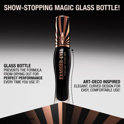 Charlotte Tilbury Exagger-Eyes Volume & Length Mascara, Exagger-Black