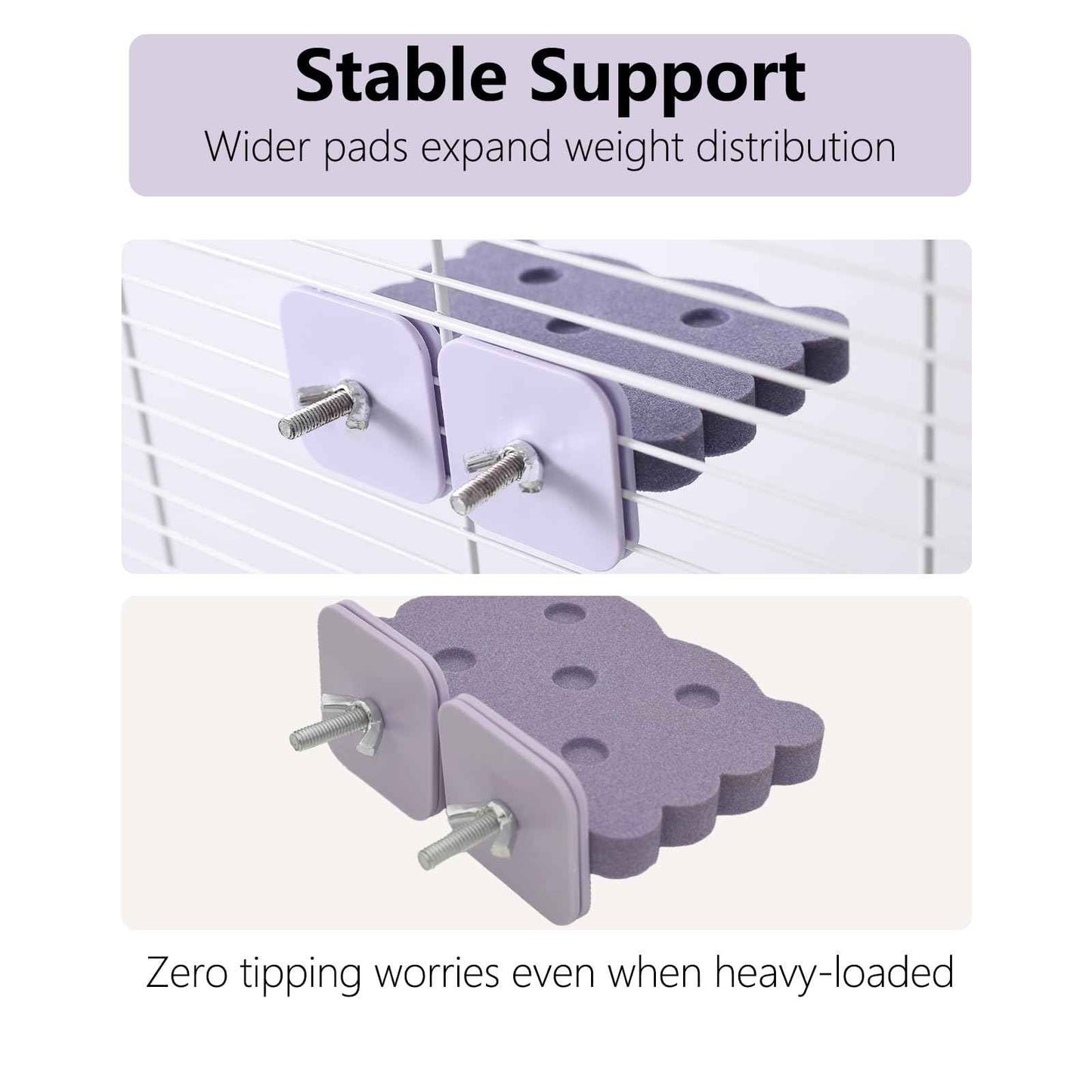 Bird Perch Stand for Parrots – Natural Ceramic Grinding Stick for Beak, A Safe, Non-Shedding Chewing and Claw-Trimming Perch for Parrots (Blue, Medium Size)