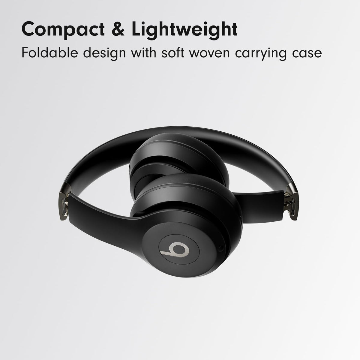 Beats Solo 4 - Wireless On-Ear Bluetooth Headphones, Up to 50-Hour Battery Life, Ultra-Lightweight Comfort, Powerful and Balanced Sound, Apple & Android Compatible - Slate Blue
