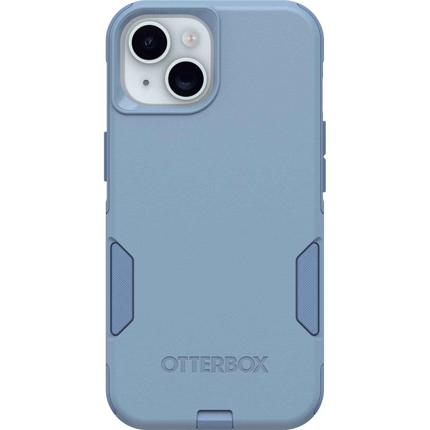 OtterBox iPhone 16e, 15, 14, & 13 Commuter Series Case - Crisp Denim (Blue), Slim & Tough, Pocket-Friendly, with Port Protection