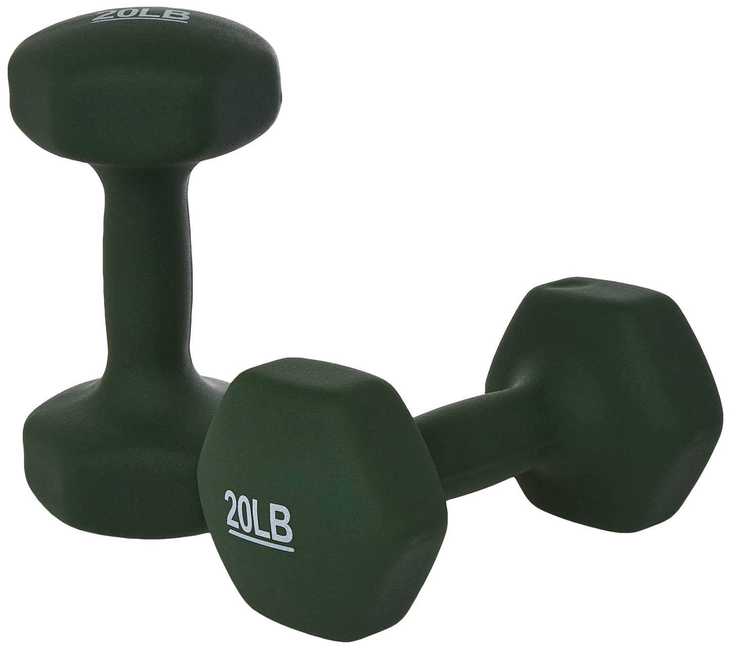 Amazon Basics Neoprene Dumbbell Hand Weights for Exercise and Muscle Toning jlhbookstore.store
