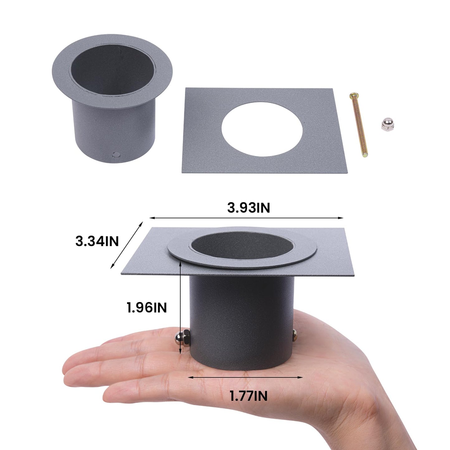 Rain Chain Bird Cage Set 8.5Ft, Not Rust Wrought Iron Rain Chains for Gutters with Adapter Gotta Drain and Sturdy Anchoring Stake,13 Cups, 1 Hook, Adjustable Length for Garden Decorative (Coffee)