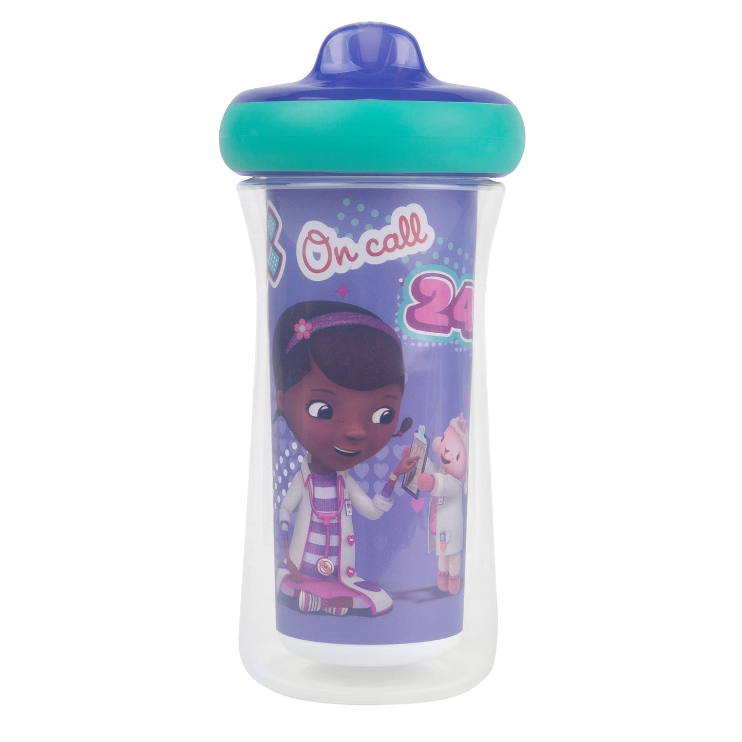 The First Years Disney Princess Kids Insulated Sippy Cups - Dishwasher Safe Spill Proof Toddler Cups - Ages 12 Months and Up - 9 Ounces - 2 Count