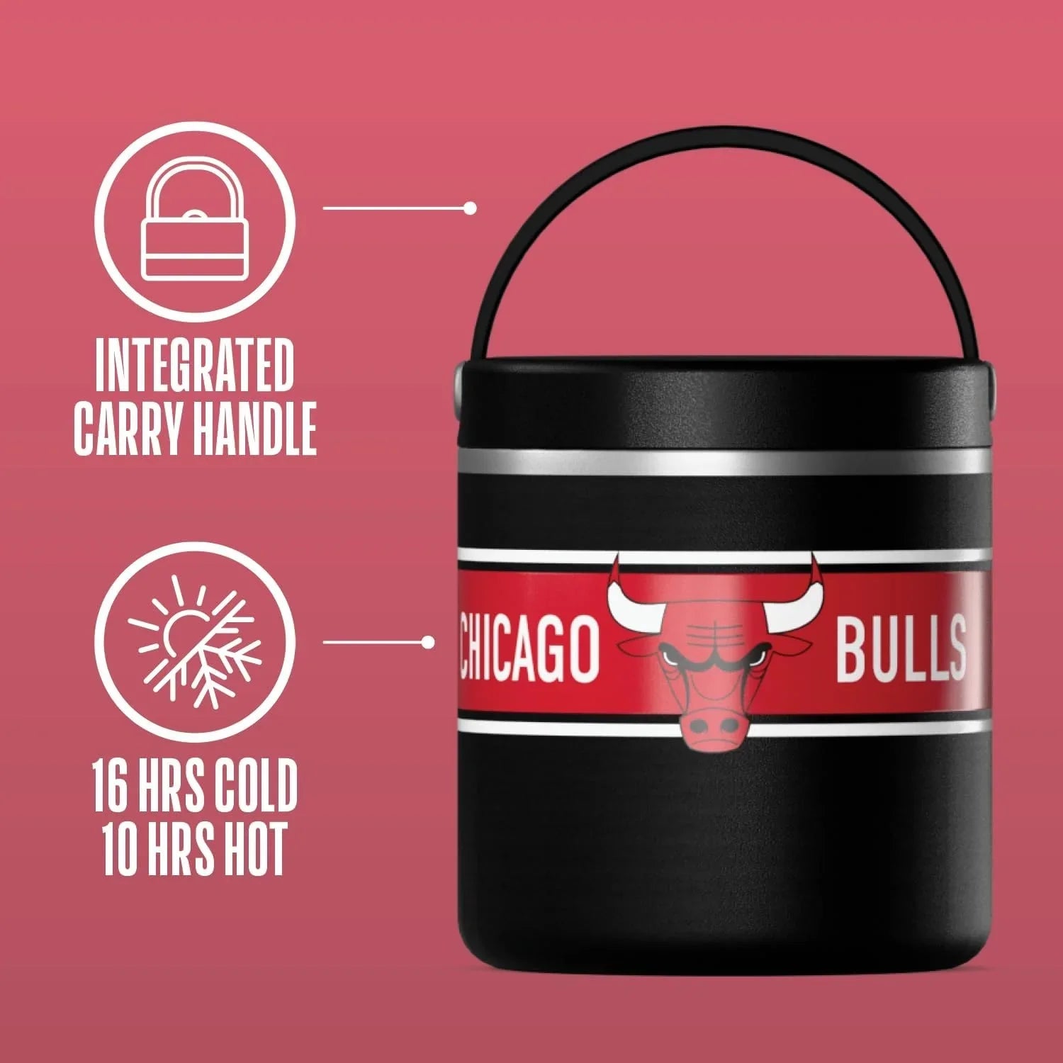 Hydrapeak 25oz Stainless Steel Vacuum Insulated Food Jar for Hot Food and Cold Food, Wide Mouth Leak-Proof Soup Jar for Adults, 10 Hours Hot and 16 Hours Cold (Seafoam) jlhbookstore.store