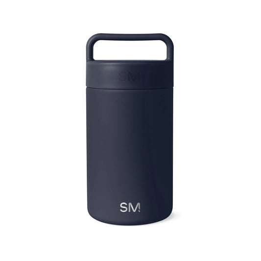 Simple Modern Food Jar for Hot Food | Reusable Stainless Steel Vacuum Insulated Leak Proof Lunch Storage for Smoothie Bowl, Soup, Oatmeal | Provision Collection | 16oz | Midnight Black - Jlhbookstore.store