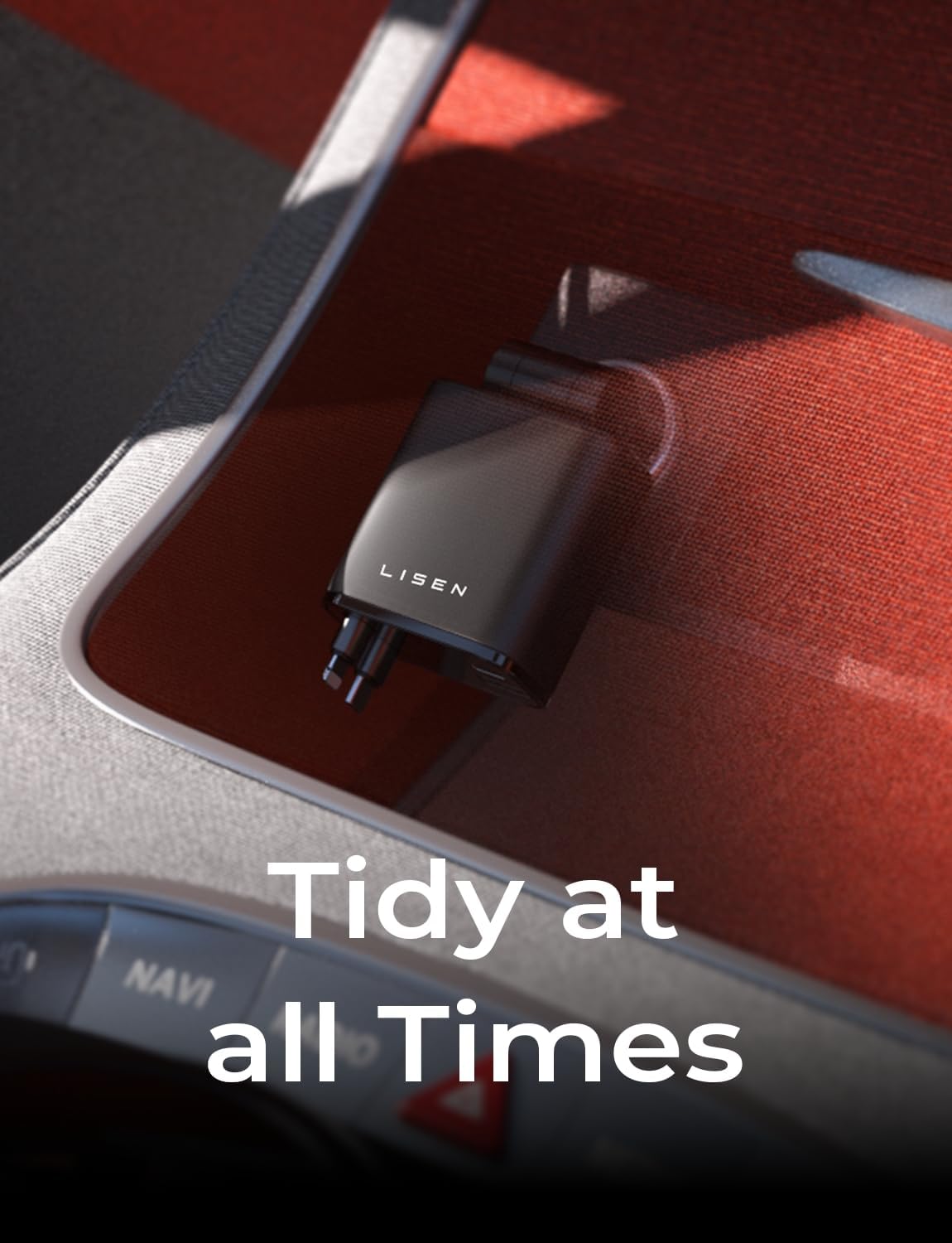 LISEN Retractable Car Charger, Gifts for Men Women, 69W Cars Adapter USB C Fast Charger for iPhoen 17, Car Accessories for Men Women, Gifts for Dad Mom, for iPhone 17 Pro Max Air 16 15 14 13 12 Plus