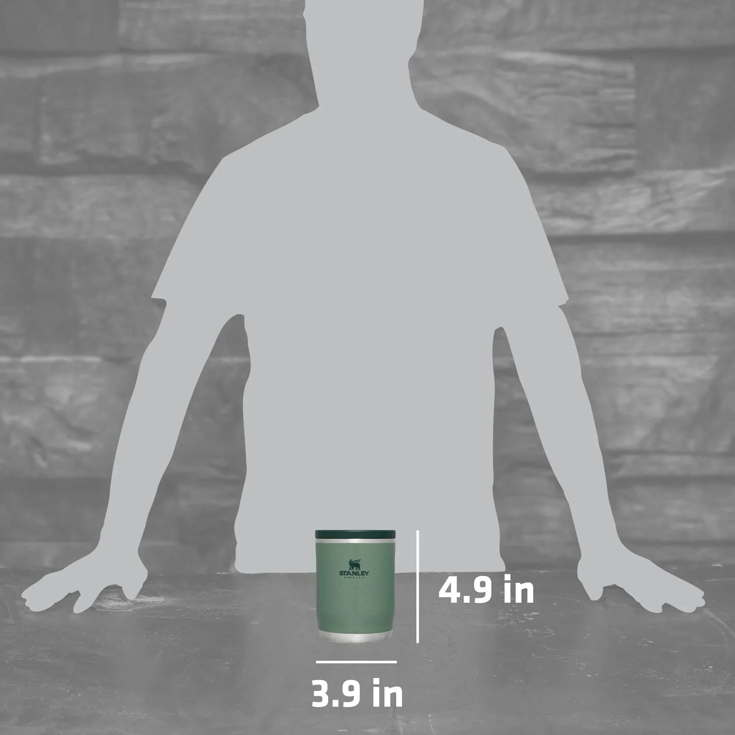 Adventure To-Go Food Jar | Vacuum Insulated Thermos Food Container | Wide Mouth Screw On Lid | Packable for Travel | Stainless Steel with Leakproof Lid | BPA-Free - Jlhbookstore.store