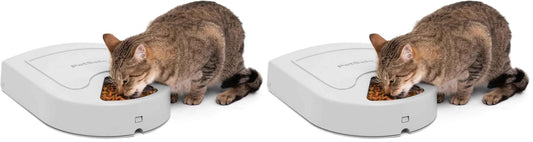 PetSafe Automatic Dog Feeder, 5 Meals, 40 oz Capacity, Plastic, for Dry Food, Multiple Pets