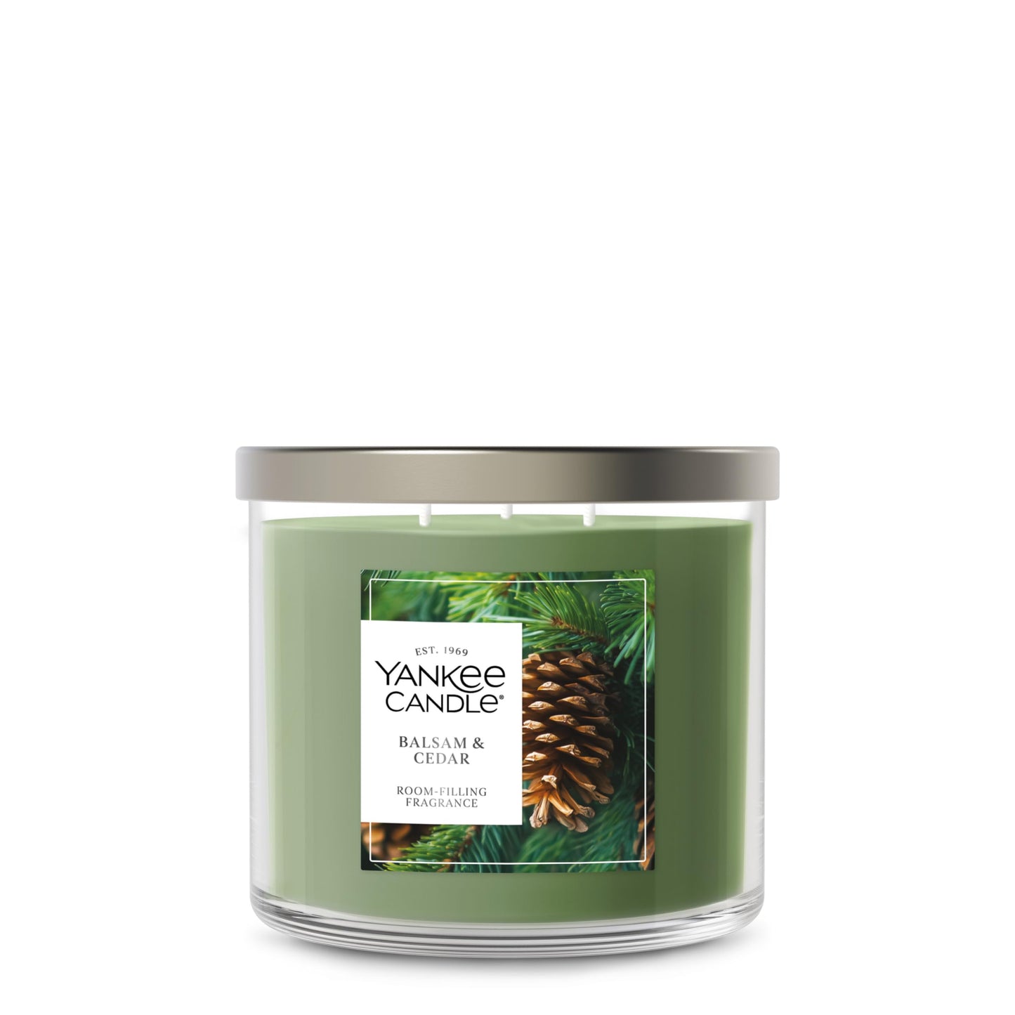 Yankee Candle, Balsam & Cedar Fall Scented Candle, 22oz Large Jar with up to 150 Hour Burn Time jlhbookstore.store