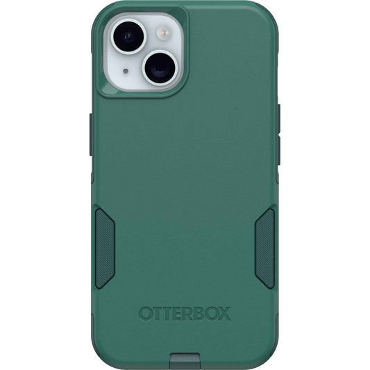 OtterBox iPhone 16e, 15, 14, & 13 Commuter Series Case - Crisp Denim (Blue), Slim & Tough, Pocket-Friendly, with Port Protection