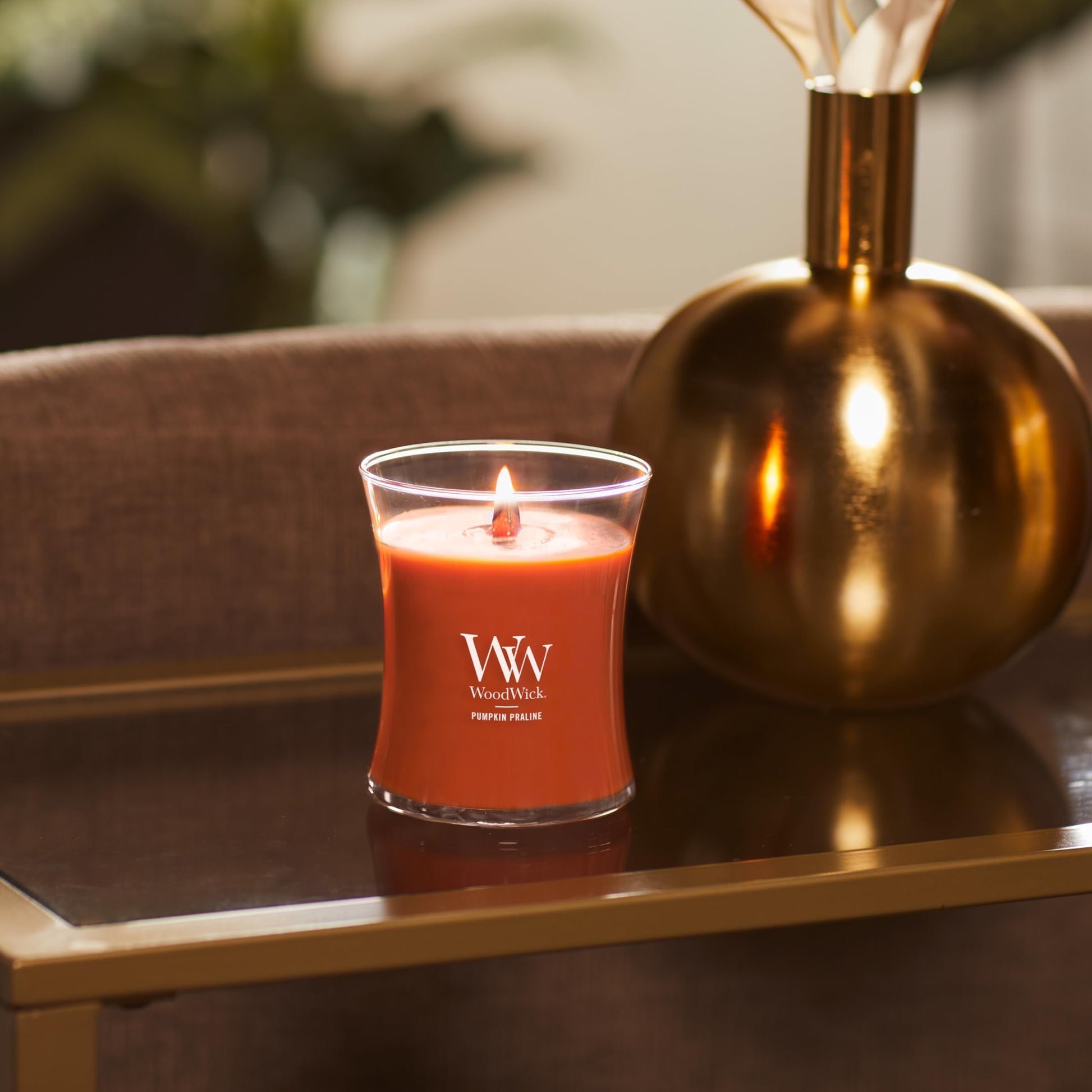 WoodWick Cinnamon Chai Holiday Candle Gifts for Women and Men, 9.7 oz Medium Hourglass Candle with Crackling Wick jlhbookstore.store