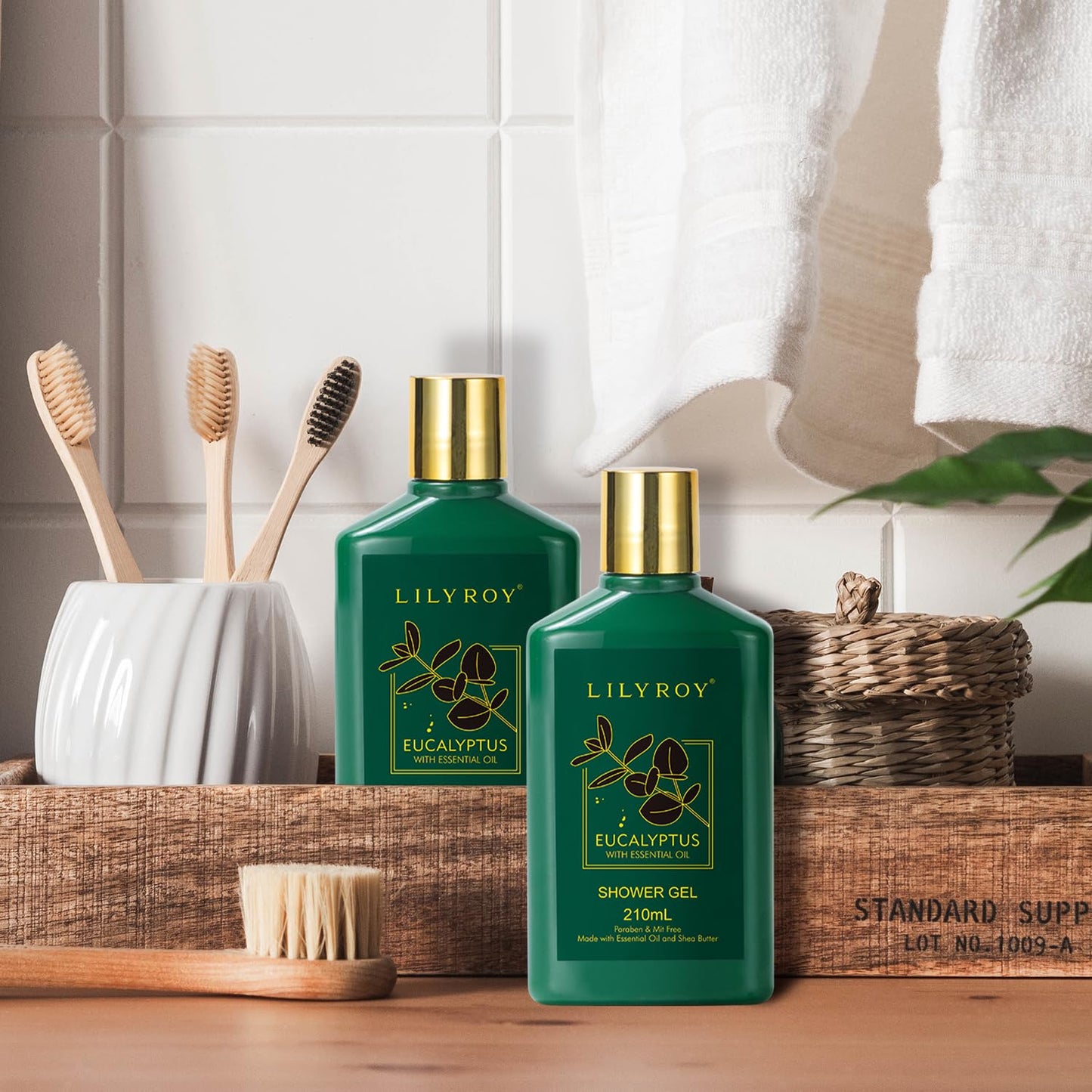 25Pcs Christmas Gifts for Women - Luxury Bath and Body Spa Gift Basket for Women with Necklace | Relaxing Care Kit Valentine's Mothers Day Gifts for Mom Gift Baskets for Anniversary or Bridal Shower