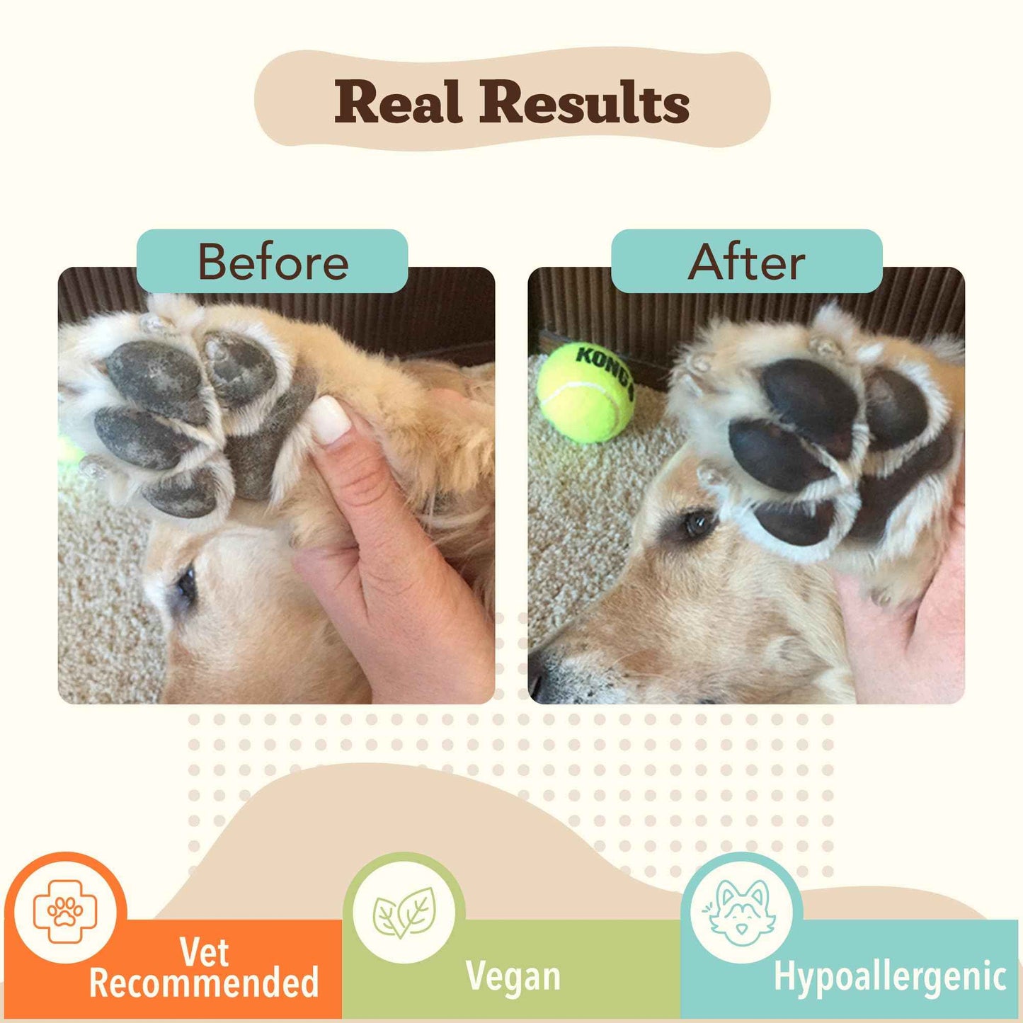 Natural Dog Company Paw Soother Balm & Wax 2 oz Stick – Nourishing Paw Care with Coconut & Hempseed Oils + Calendula – Soothes Dry, Cracked Pads – Lick-Safe & Weather Protective